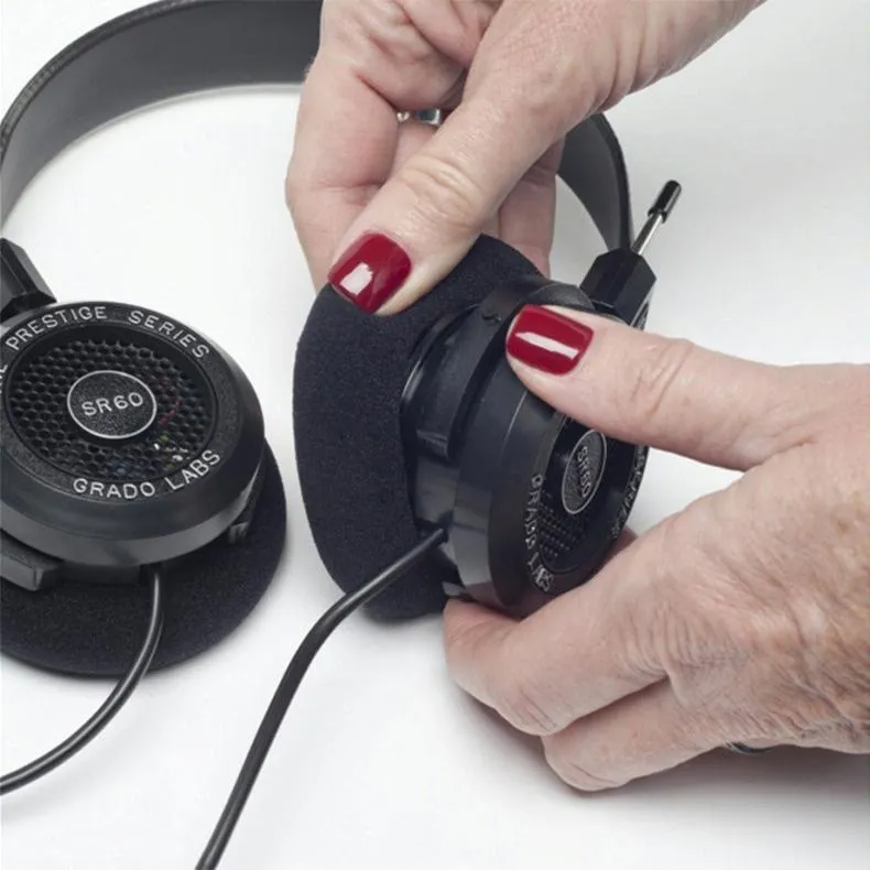 2-pack Grado Headset Cotton Pads for Sr60-sr325i