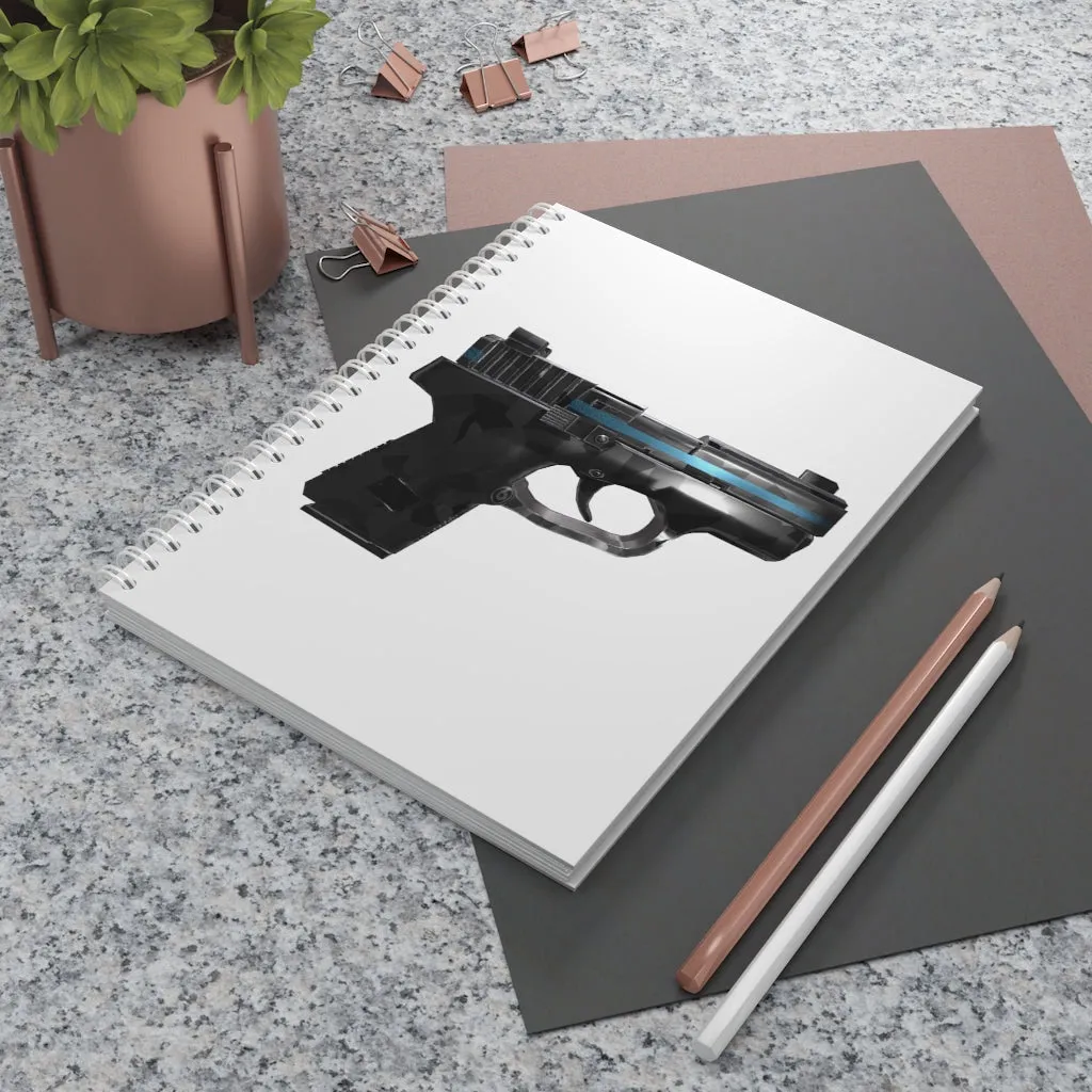 22 Calibur Spiral Notebook
