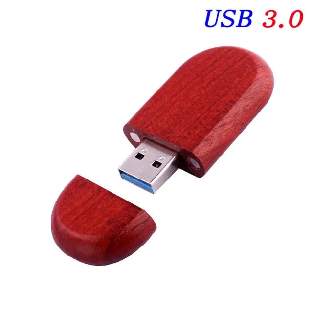 33rd Degree Scottish Rite USB Flash Drives - Wings Down Various Wood Colors
