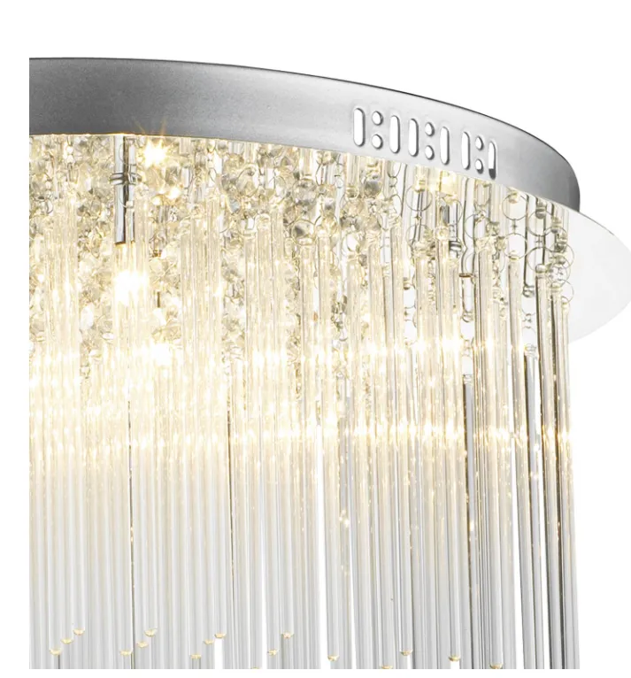 43462 8 Light Flush Icicle Ceiling Light