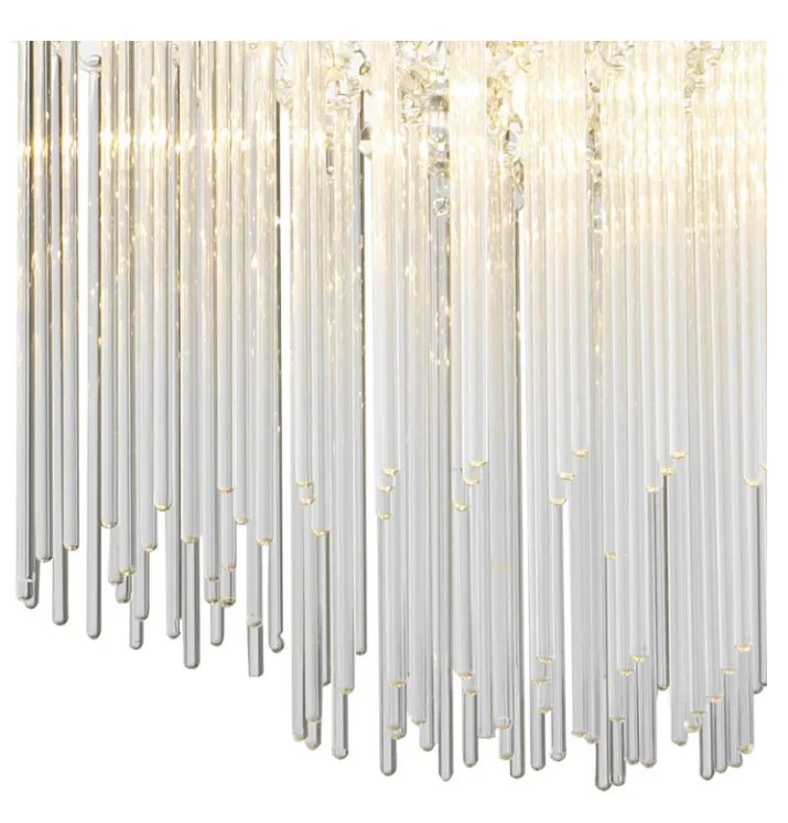 43462 8 Light Flush Icicle Ceiling Light