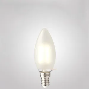 4W Candle LED Bulb E14 Frost in Natural White