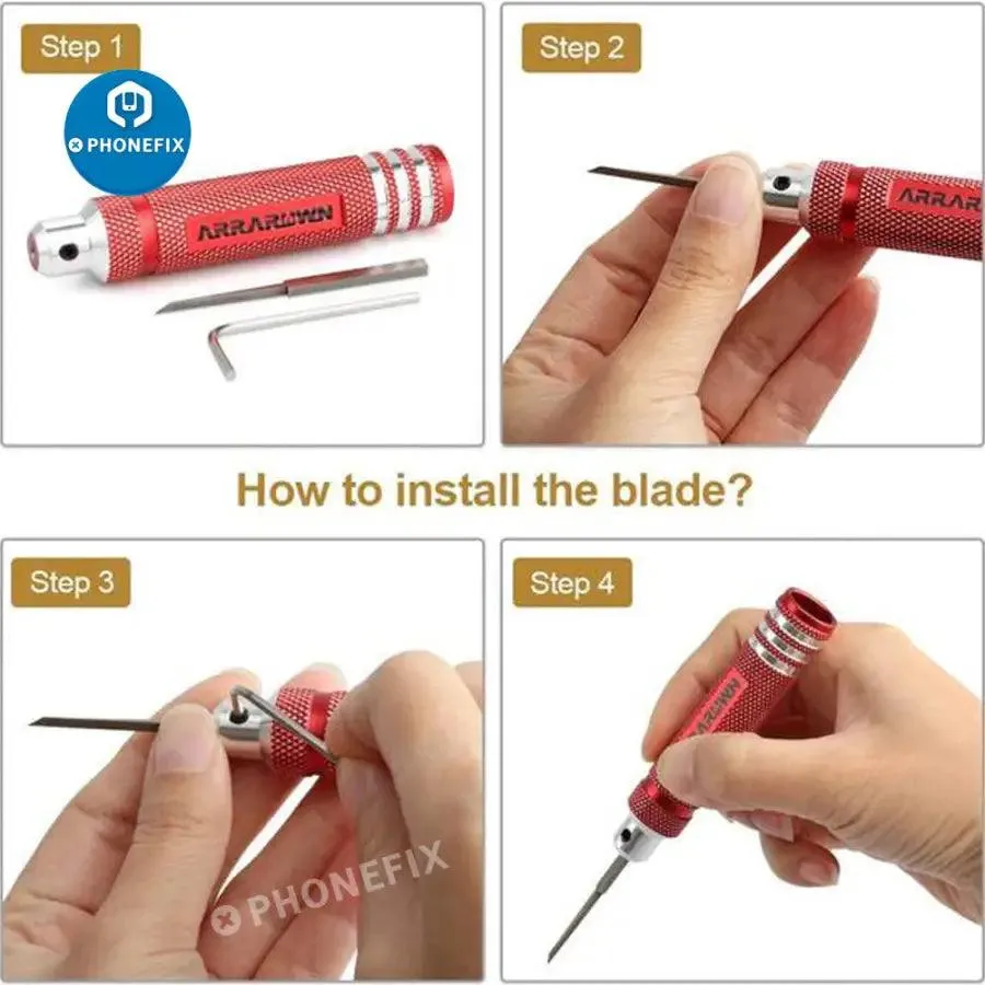5 in 1 Prime Craved Scribe Kits Set DIY Cutting Tool Chisel