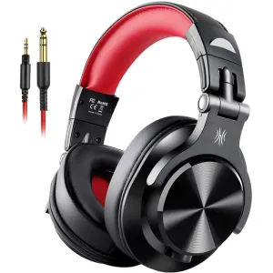 A71 Wired Over Ear Headphone with Mic Studio Dj Headphones Professional