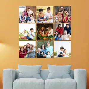 Acrylic Photo Frames Collage Prints for Home: With Two Way Tape