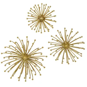Aga Metal Wall Decor- Set of 3