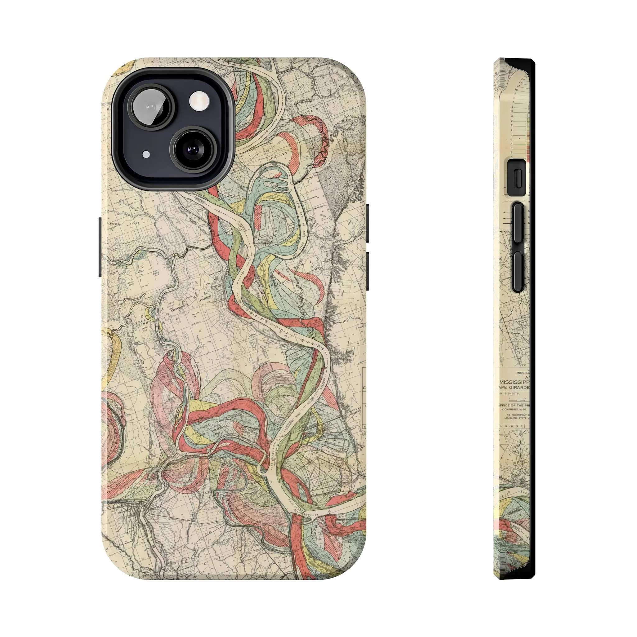Ancient Courses Mississippi River Meander Tough Phone Cases