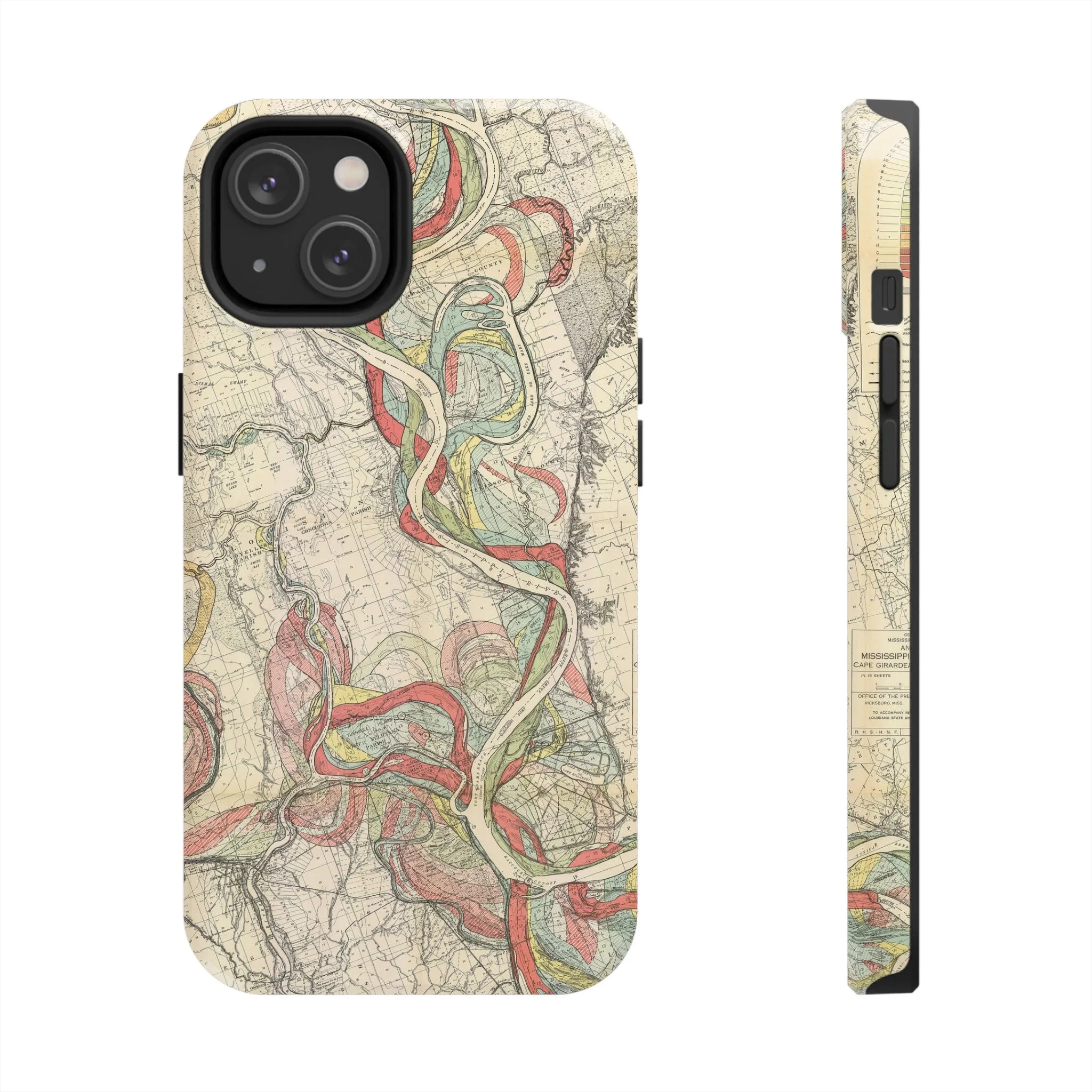 Ancient Courses Mississippi River Meander Tough Phone Cases