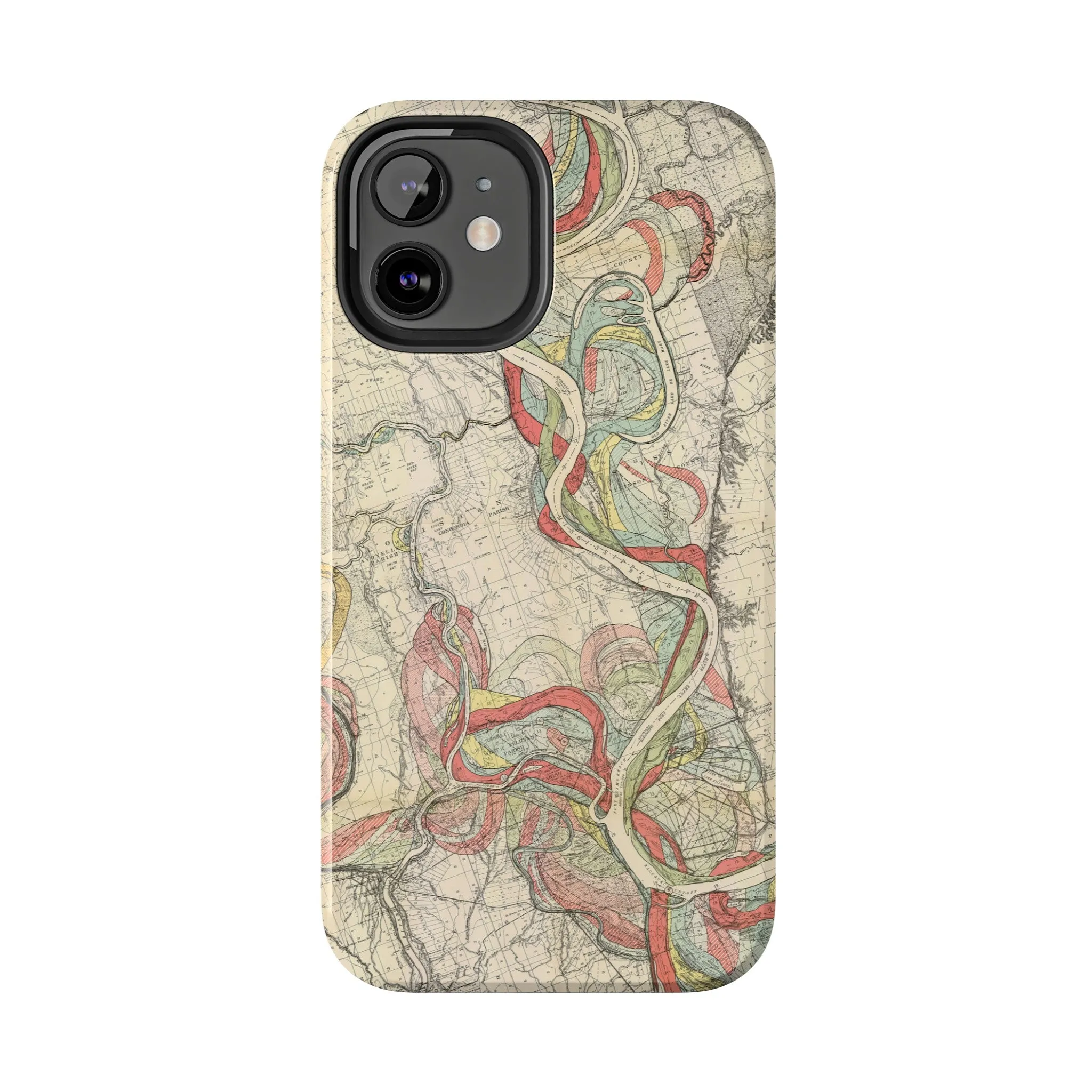 Ancient Courses Mississippi River Meander Tough Phone Cases