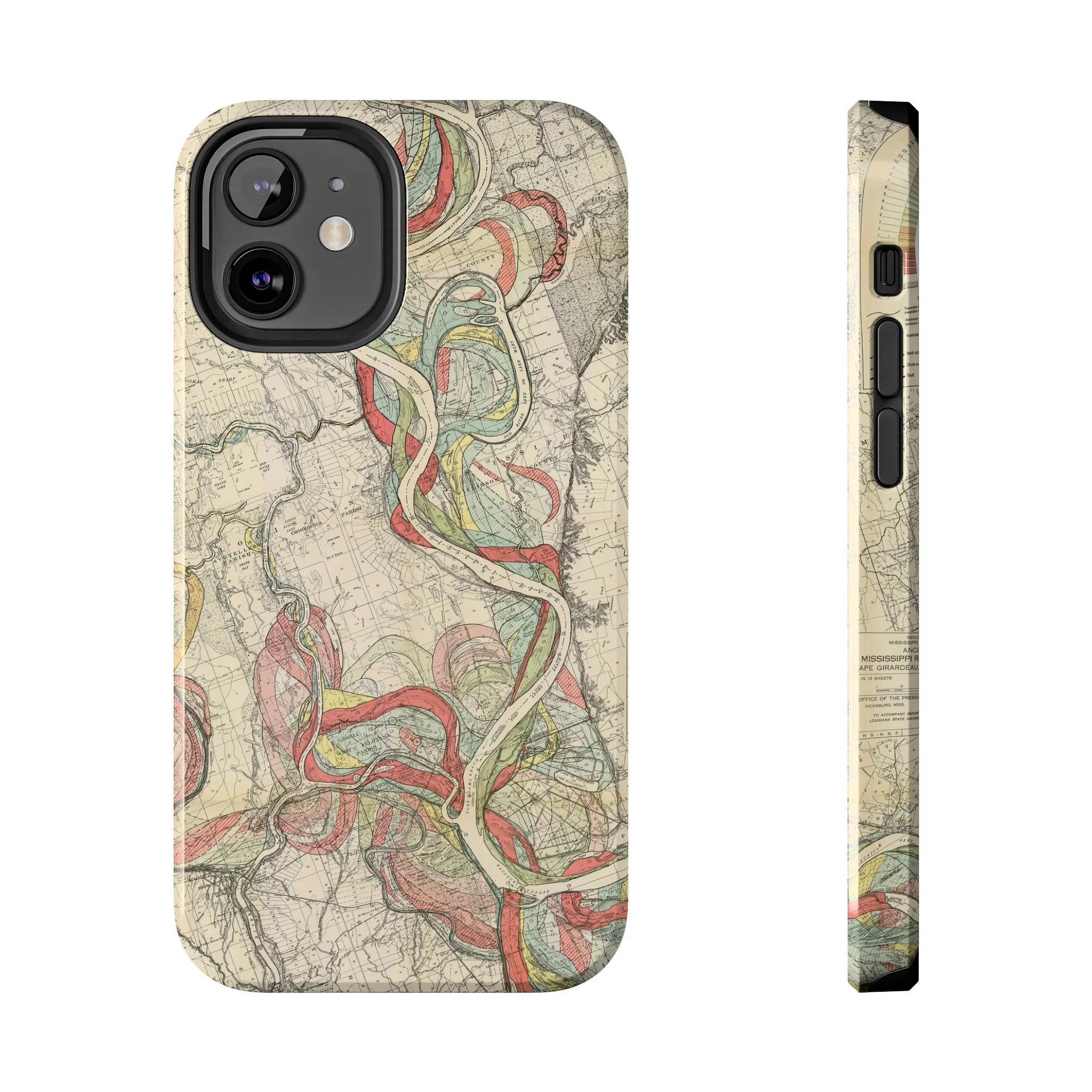 Ancient Courses Mississippi River Meander Tough Phone Cases