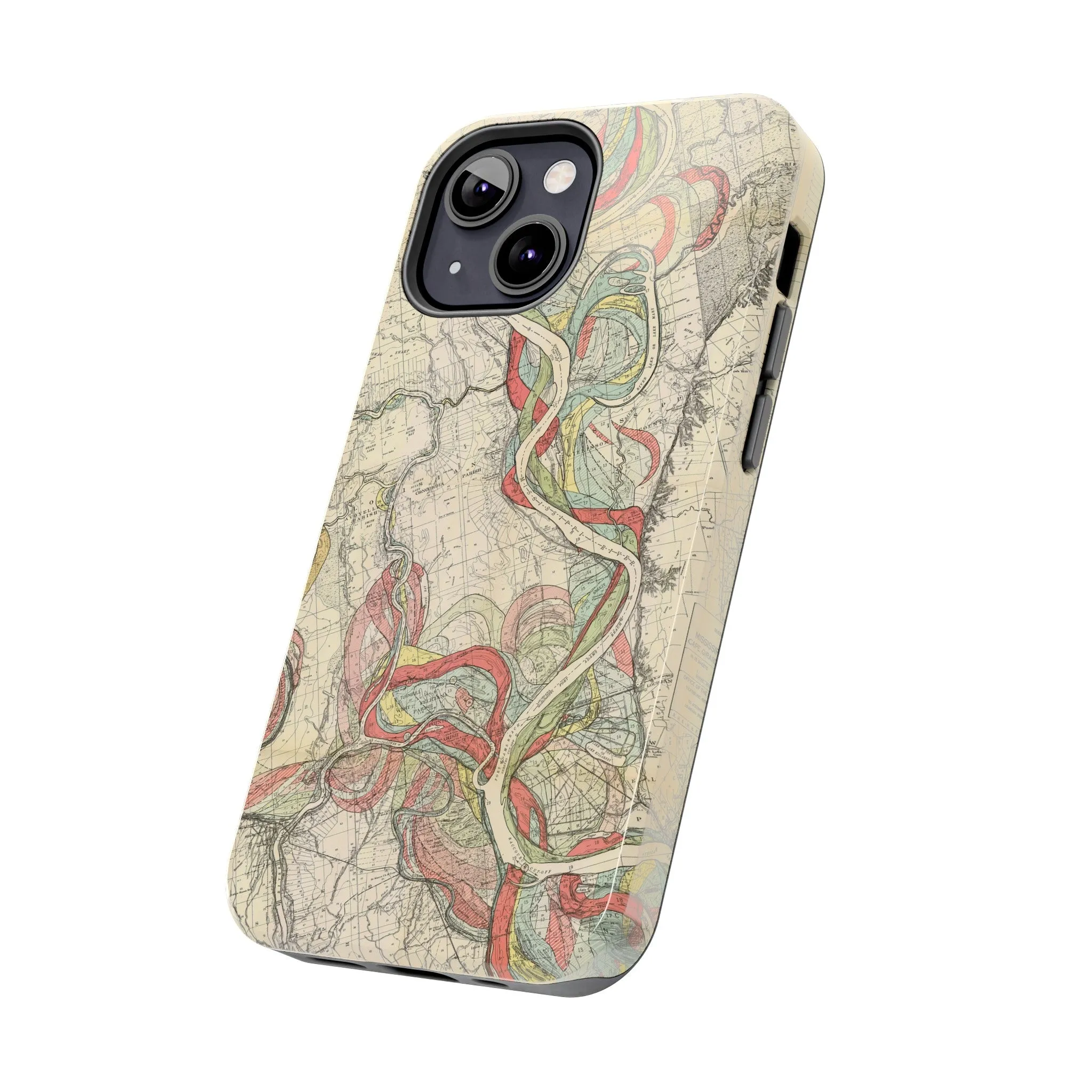 Ancient Courses Mississippi River Meander Tough Phone Cases