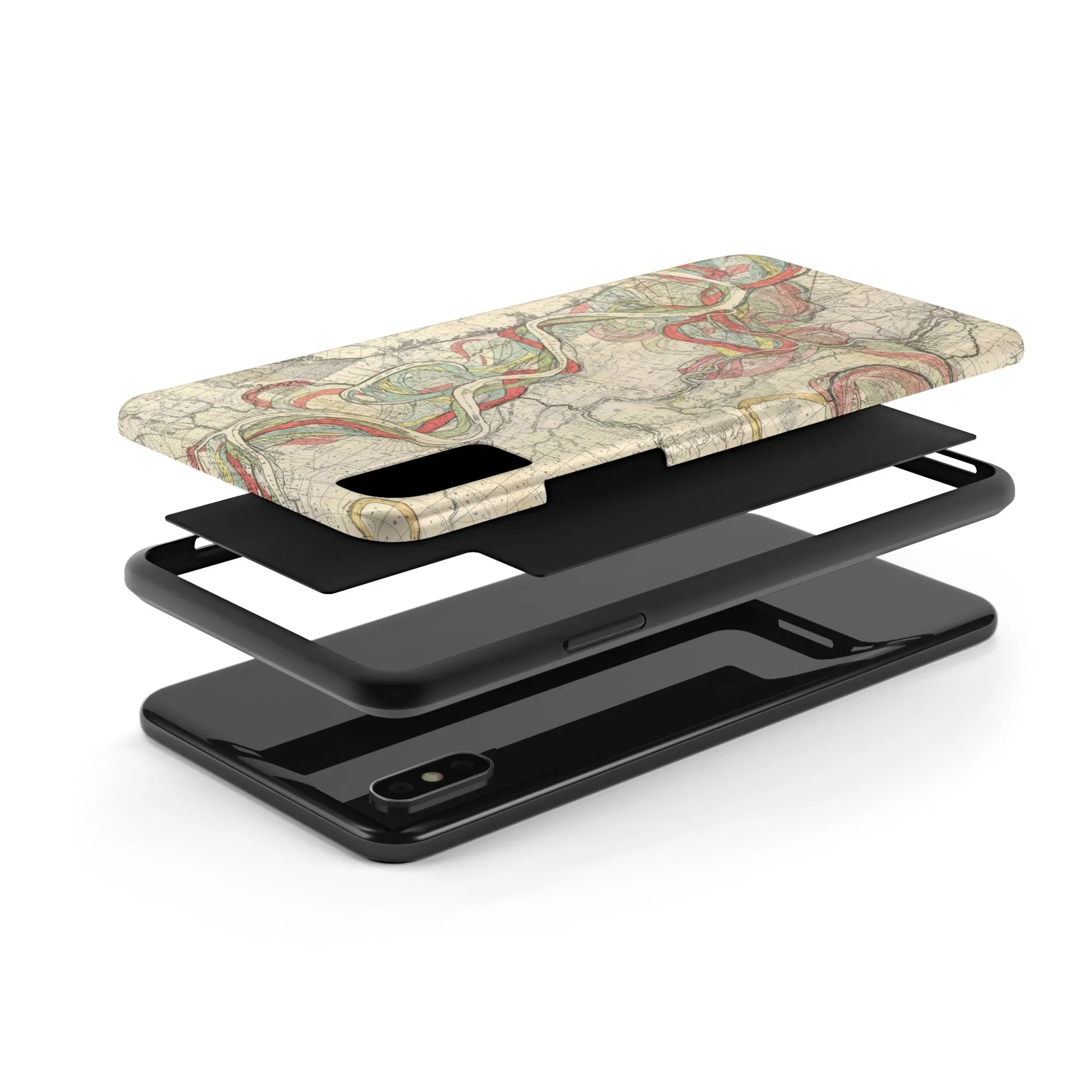 Ancient Courses Mississippi River Meander Tough Phone Cases