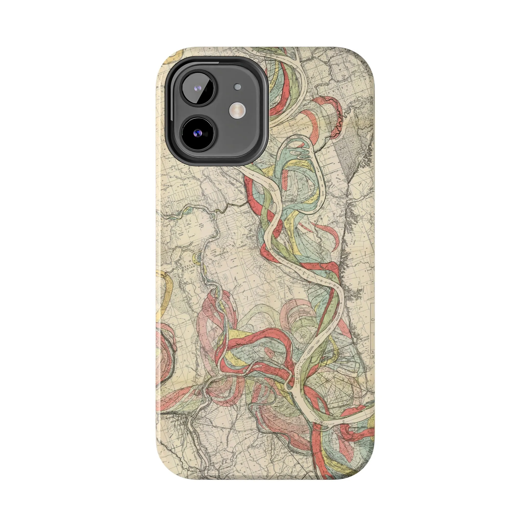 Ancient Courses Mississippi River Meander Tough Phone Cases