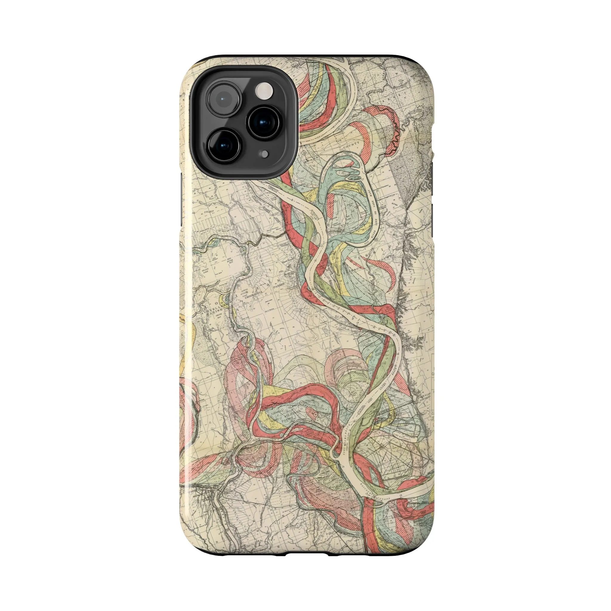 Ancient Courses Mississippi River Meander Tough Phone Cases