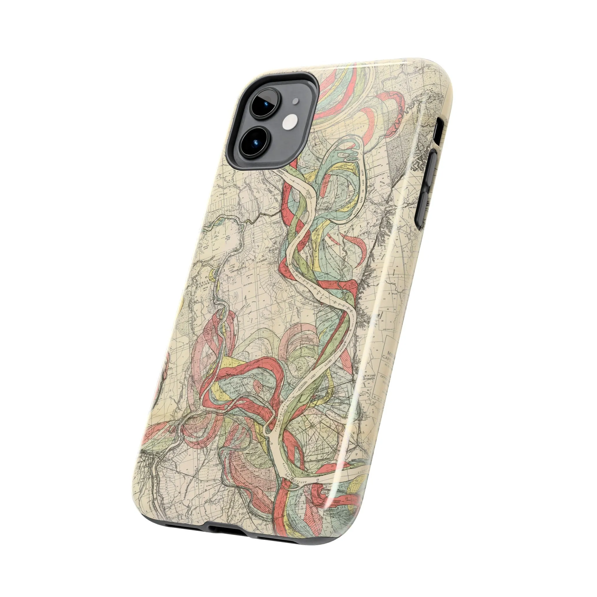 Ancient Courses Mississippi River Meander Tough Phone Cases