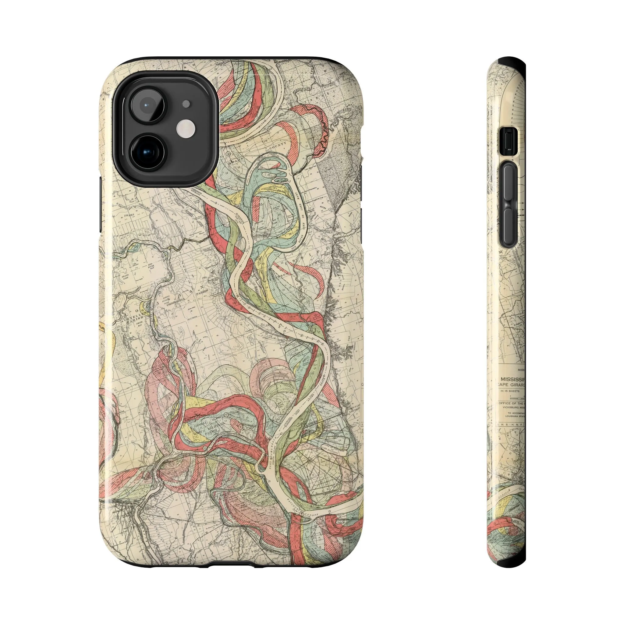 Ancient Courses Mississippi River Meander Tough Phone Cases