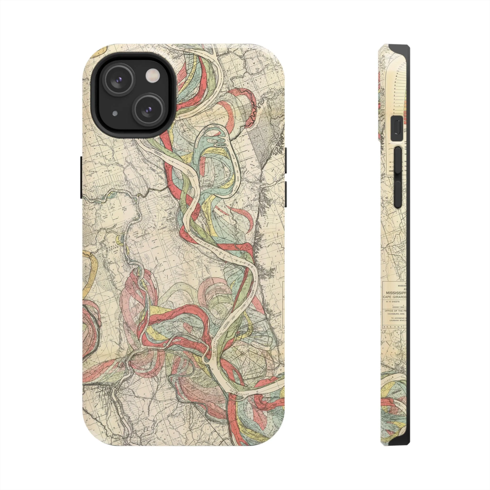 Ancient Courses Mississippi River Meander Tough Phone Cases