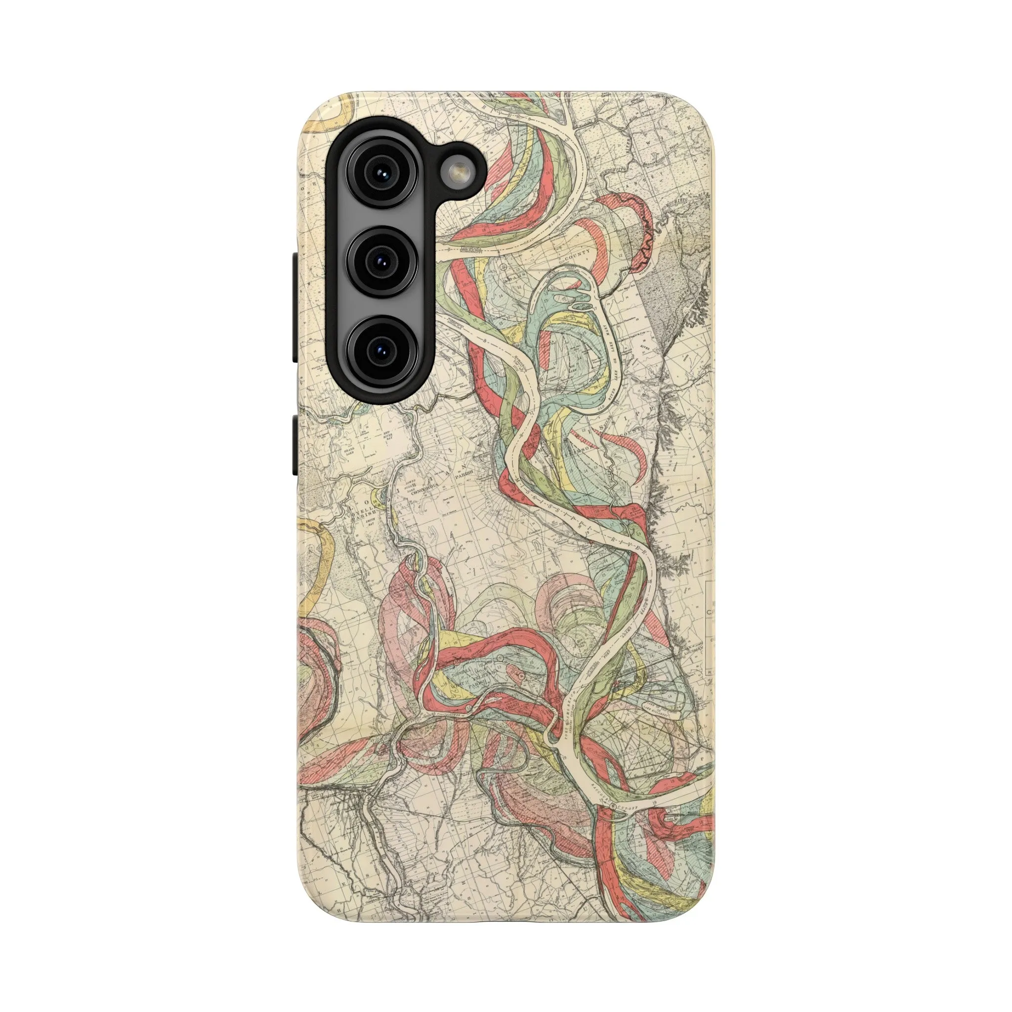 Ancient Courses Mississippi River Meander Tough Phone Cases