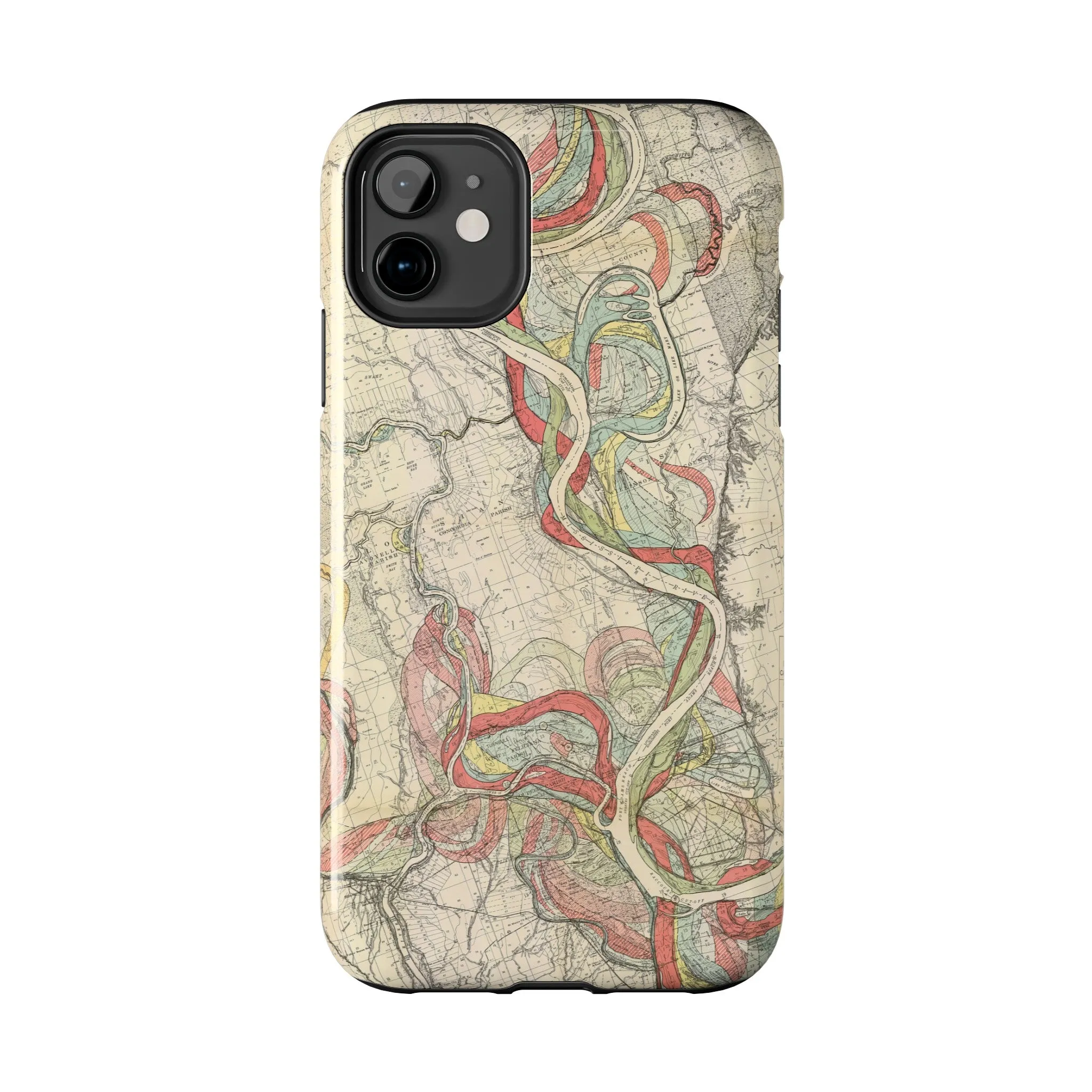 Ancient Courses Mississippi River Meander Tough Phone Cases