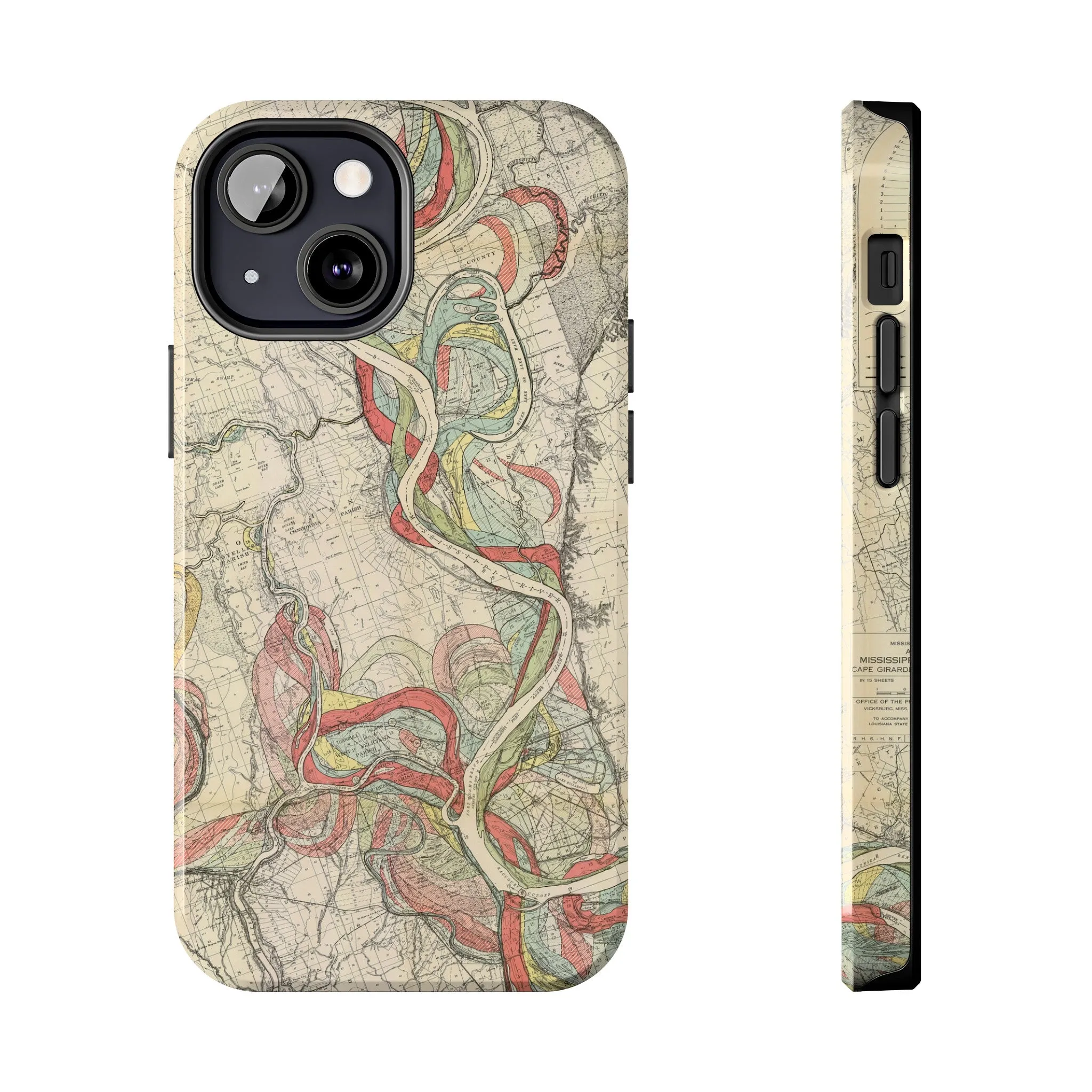 Ancient Courses Mississippi River Meander Tough Phone Cases