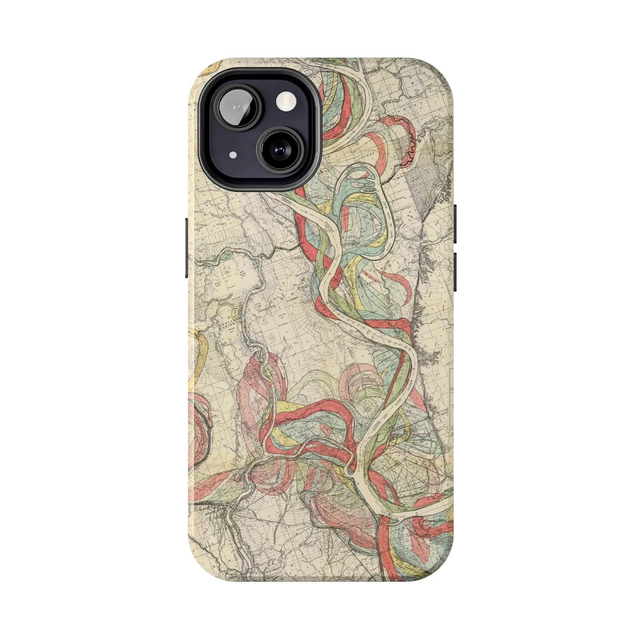 Ancient Courses Mississippi River Meander Tough Phone Cases