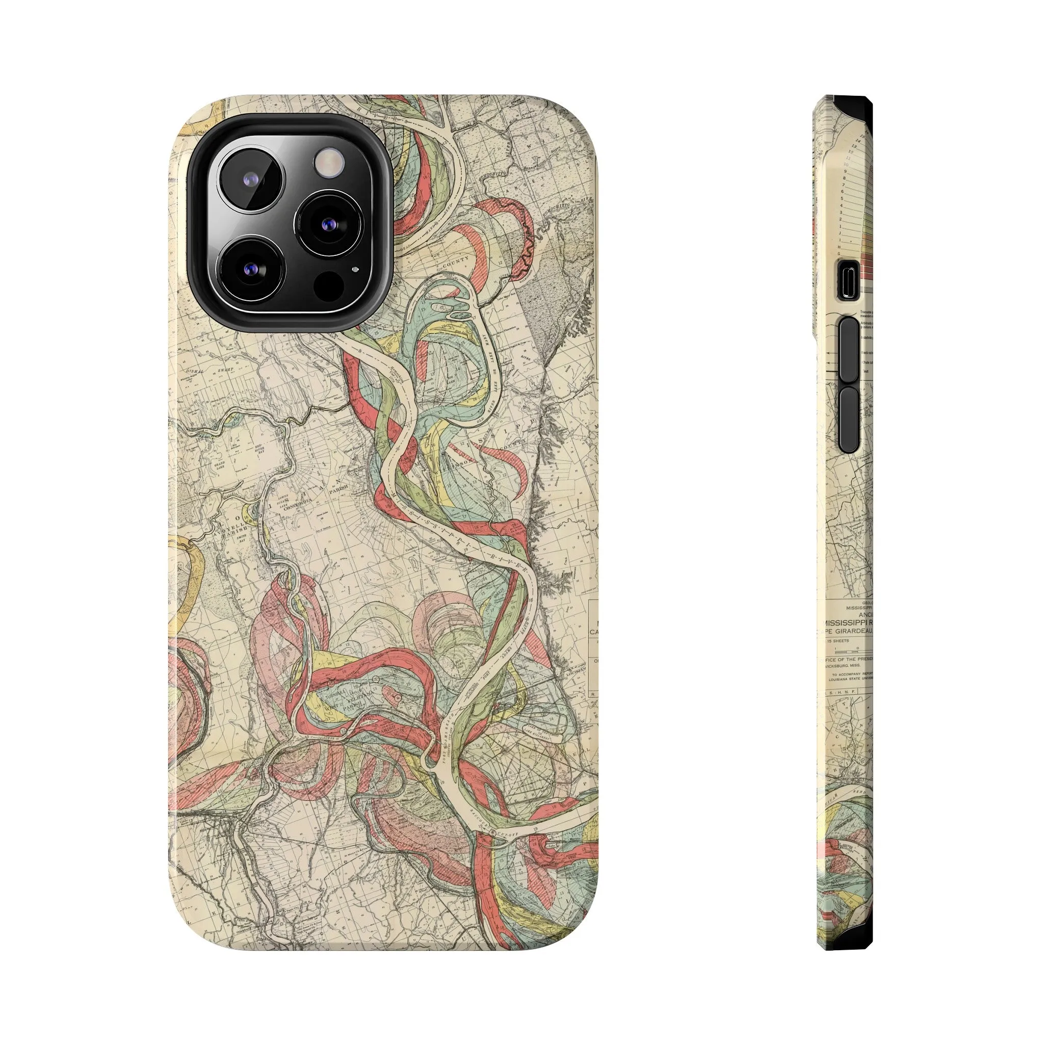 Ancient Courses Mississippi River Meander Tough Phone Cases