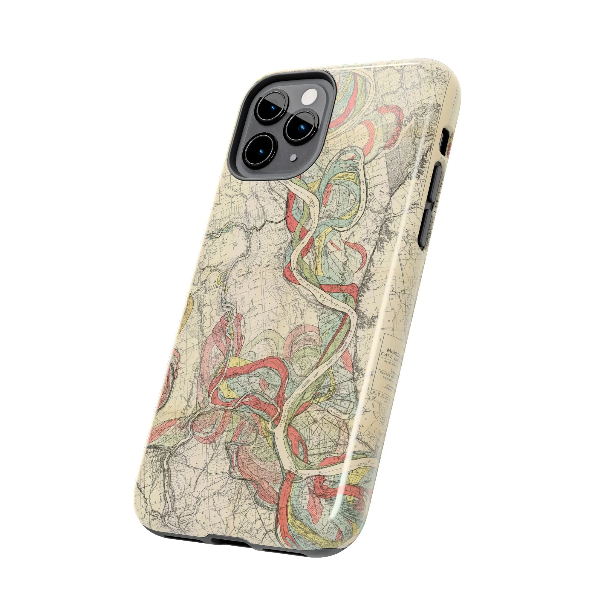 Ancient Courses Mississippi River Meander Tough Phone Cases