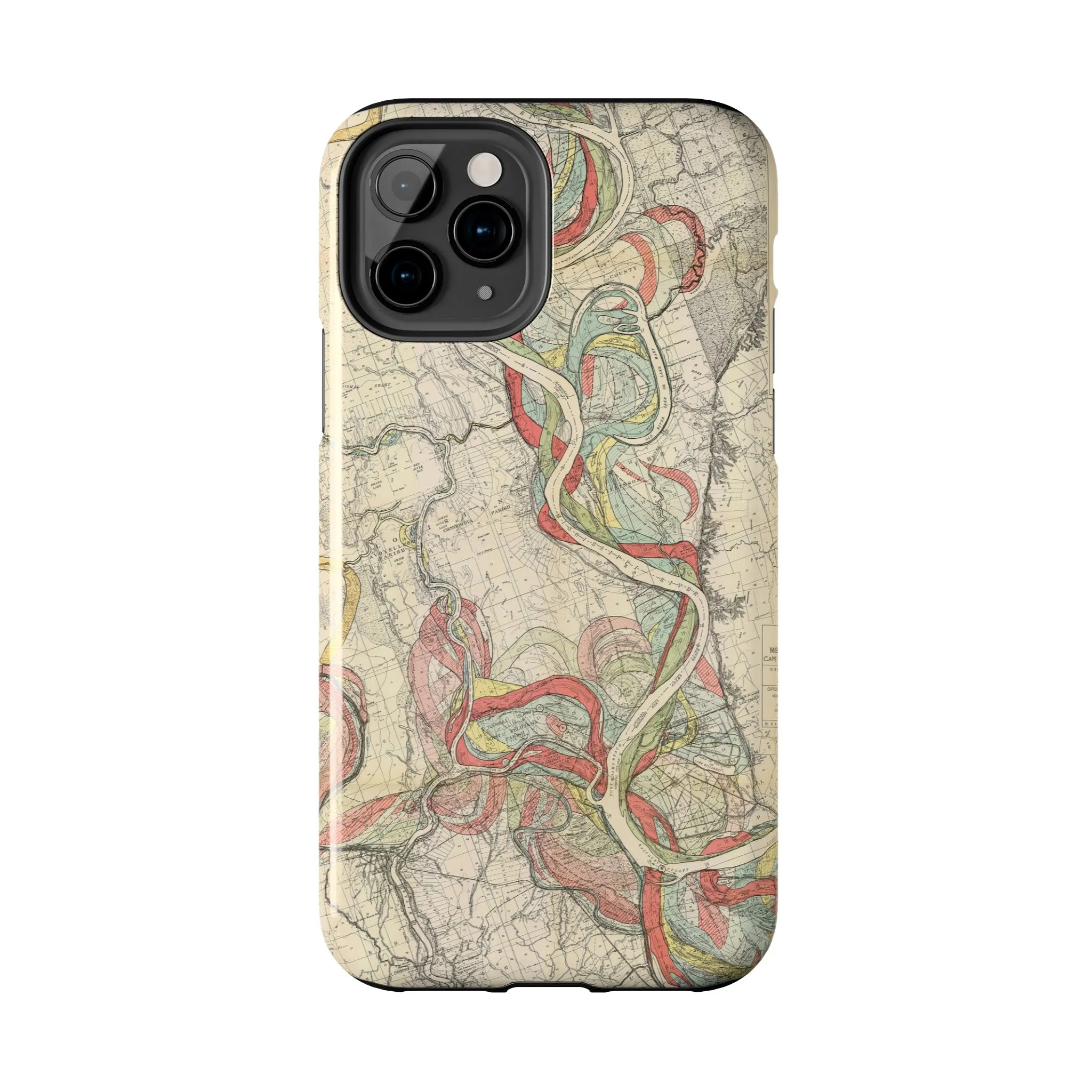 Ancient Courses Mississippi River Meander Tough Phone Cases