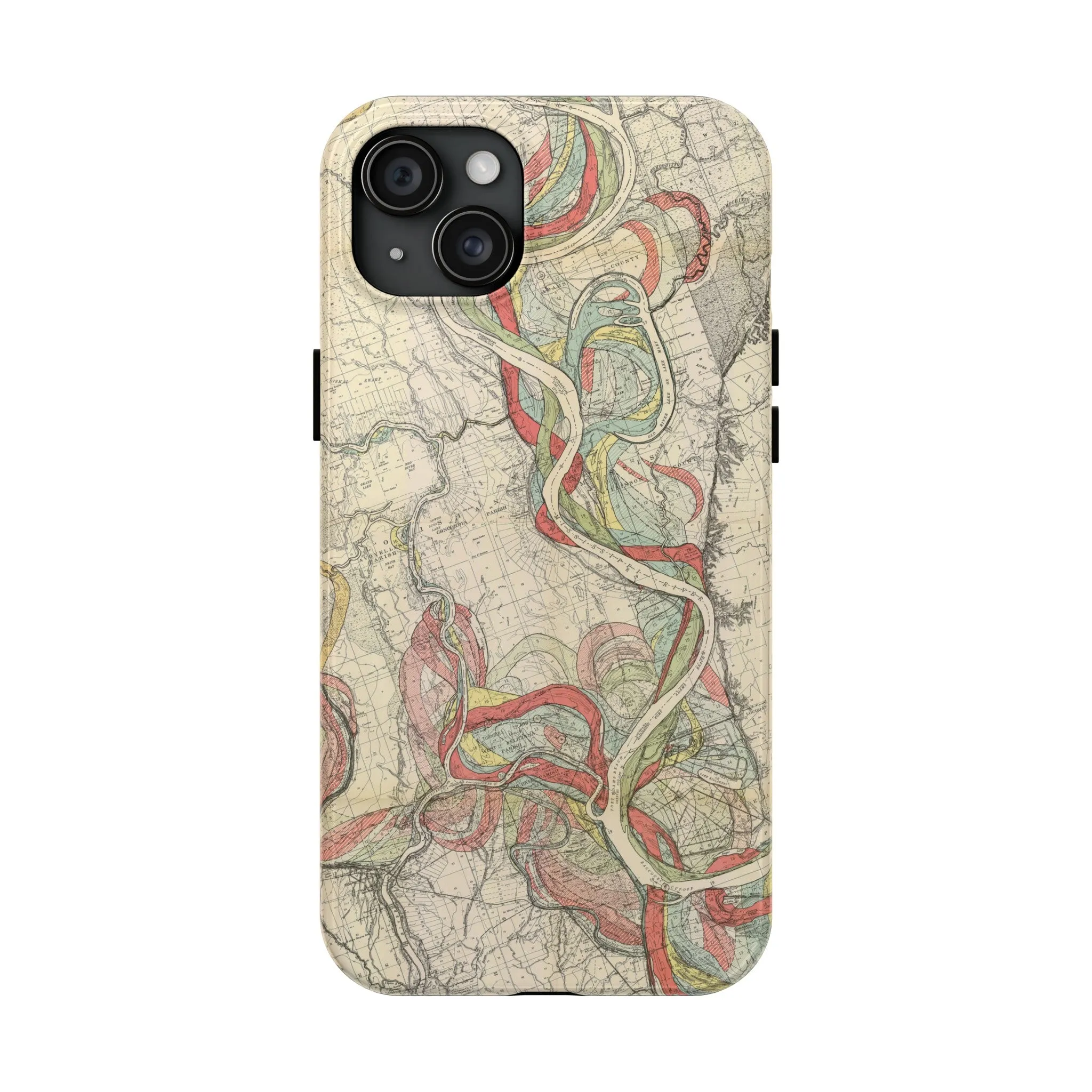 Ancient Courses Mississippi River Meander Tough Phone Cases