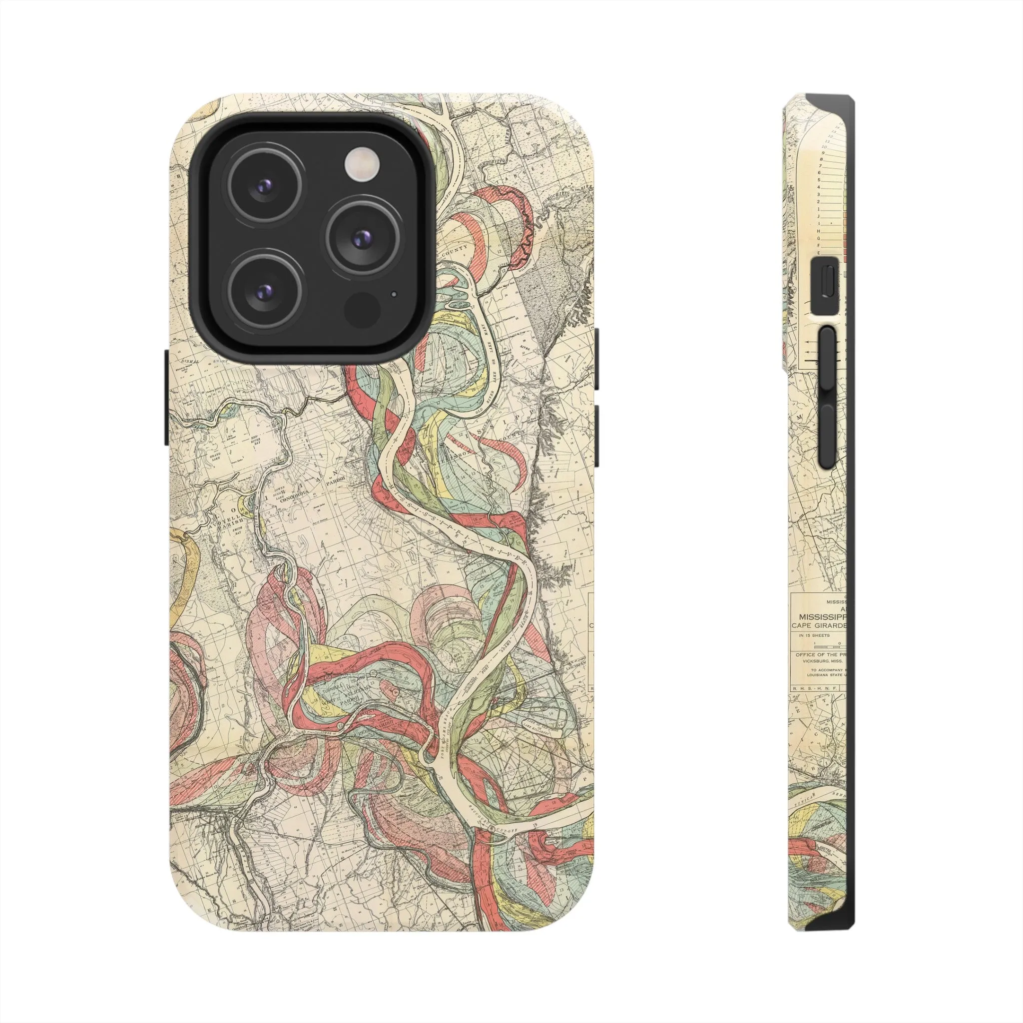 Ancient Courses Mississippi River Meander Tough Phone Cases