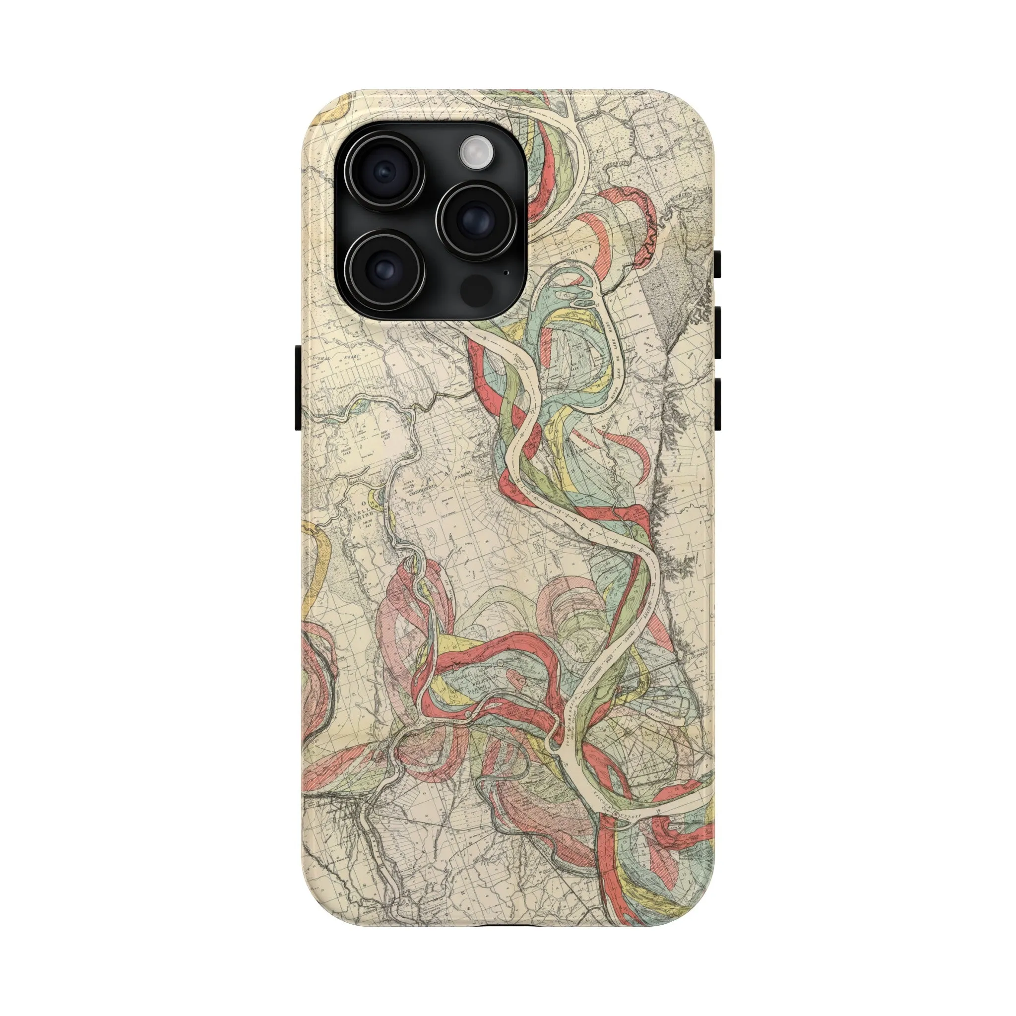 Ancient Courses Mississippi River Meander Tough Phone Cases