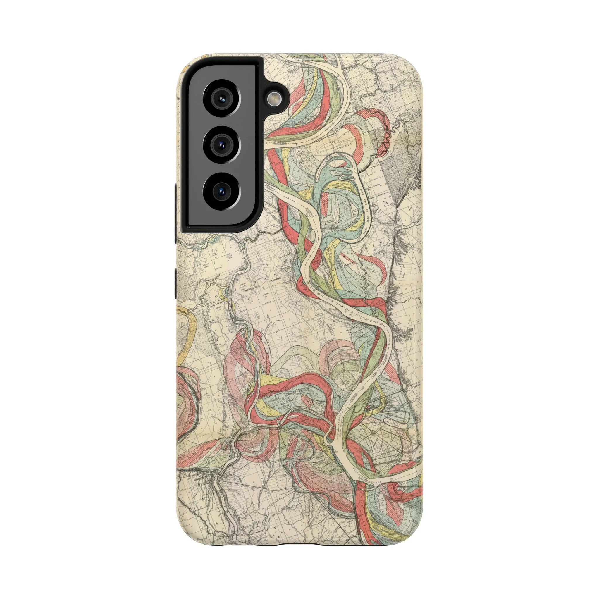 Ancient Courses Mississippi River Meander Tough Phone Cases