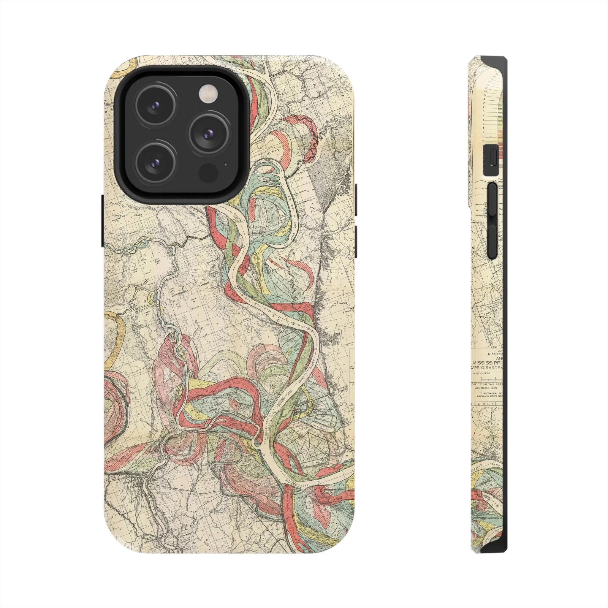 Ancient Courses Mississippi River Meander Tough Phone Cases