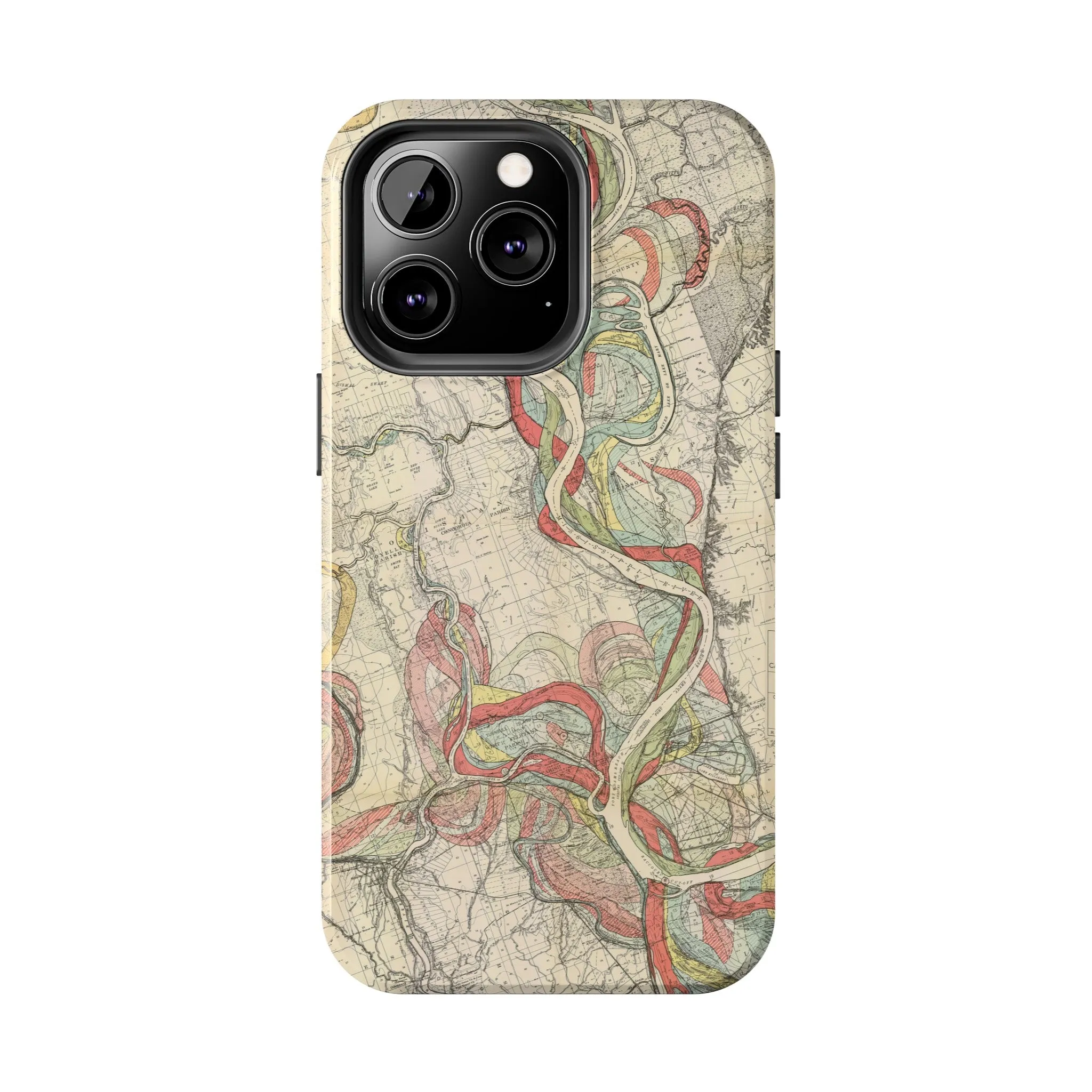 Ancient Courses Mississippi River Meander Tough Phone Cases
