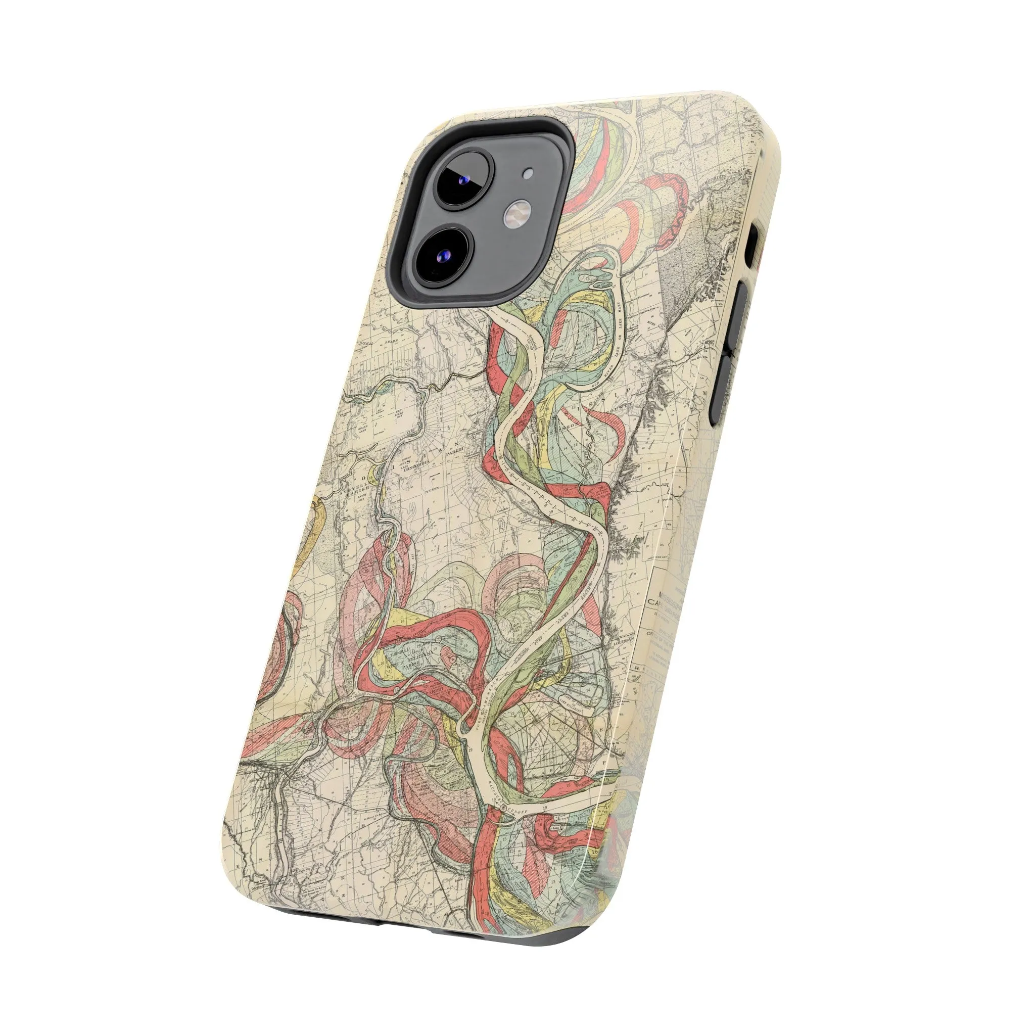 Ancient Courses Mississippi River Meander Tough Phone Cases