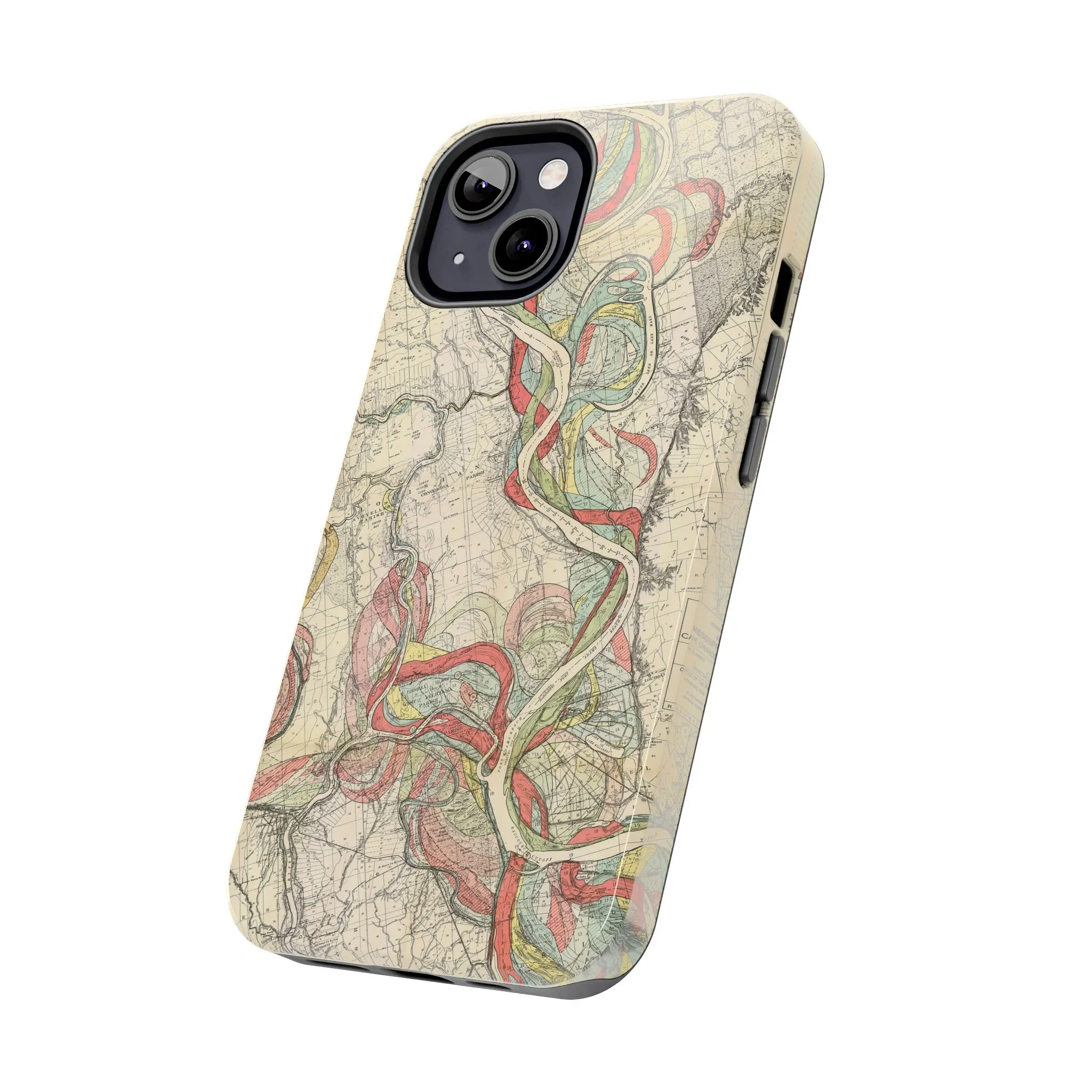 Ancient Courses Mississippi River Meander Tough Phone Cases