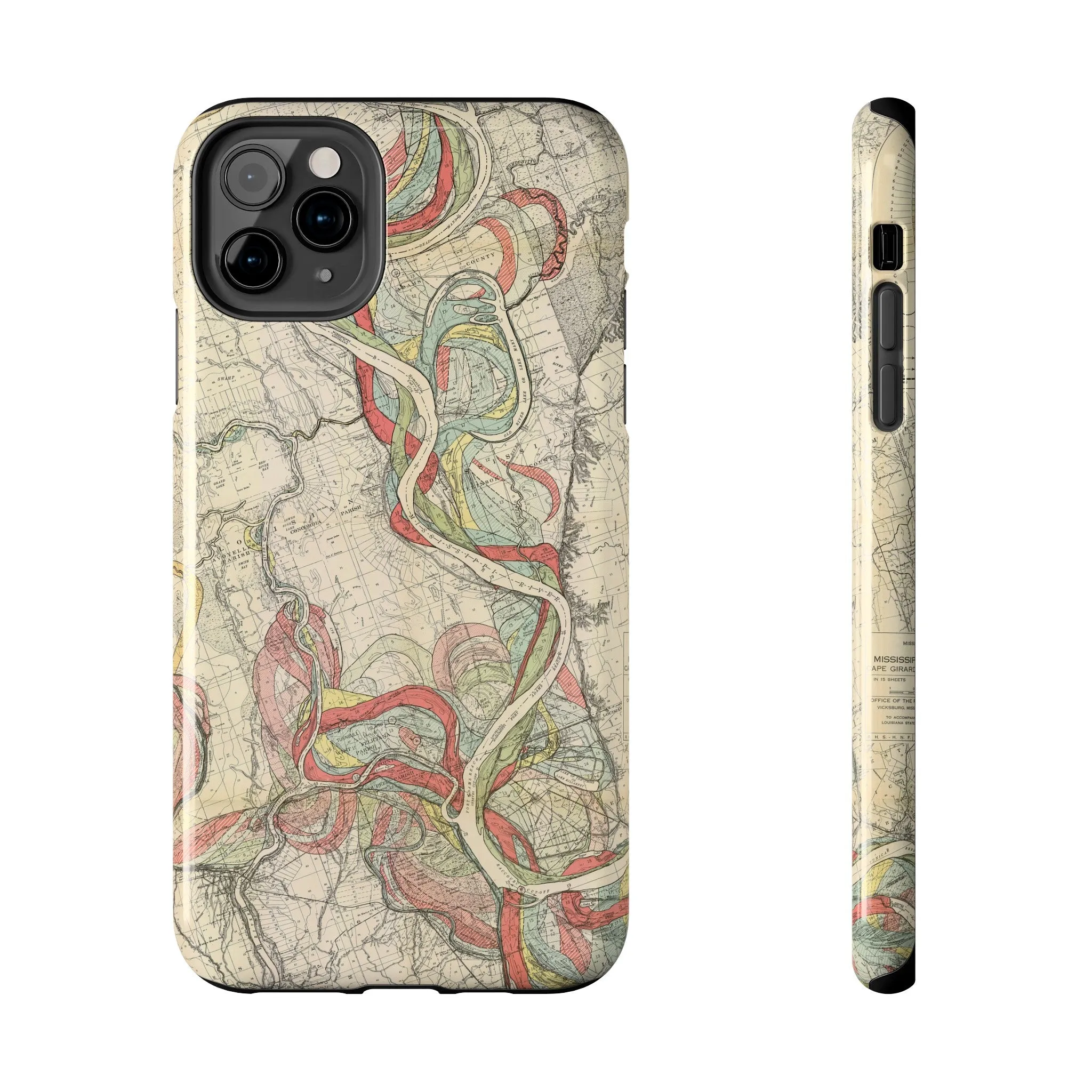 Ancient Courses Mississippi River Meander Tough Phone Cases