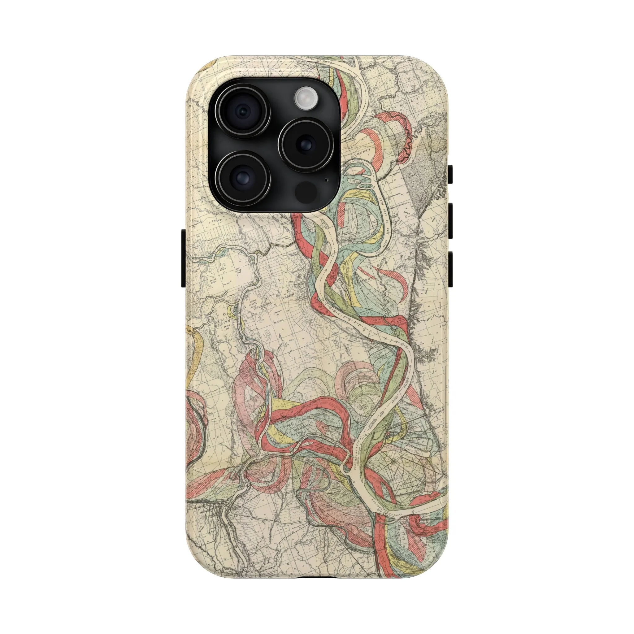 Ancient Courses Mississippi River Meander Tough Phone Cases