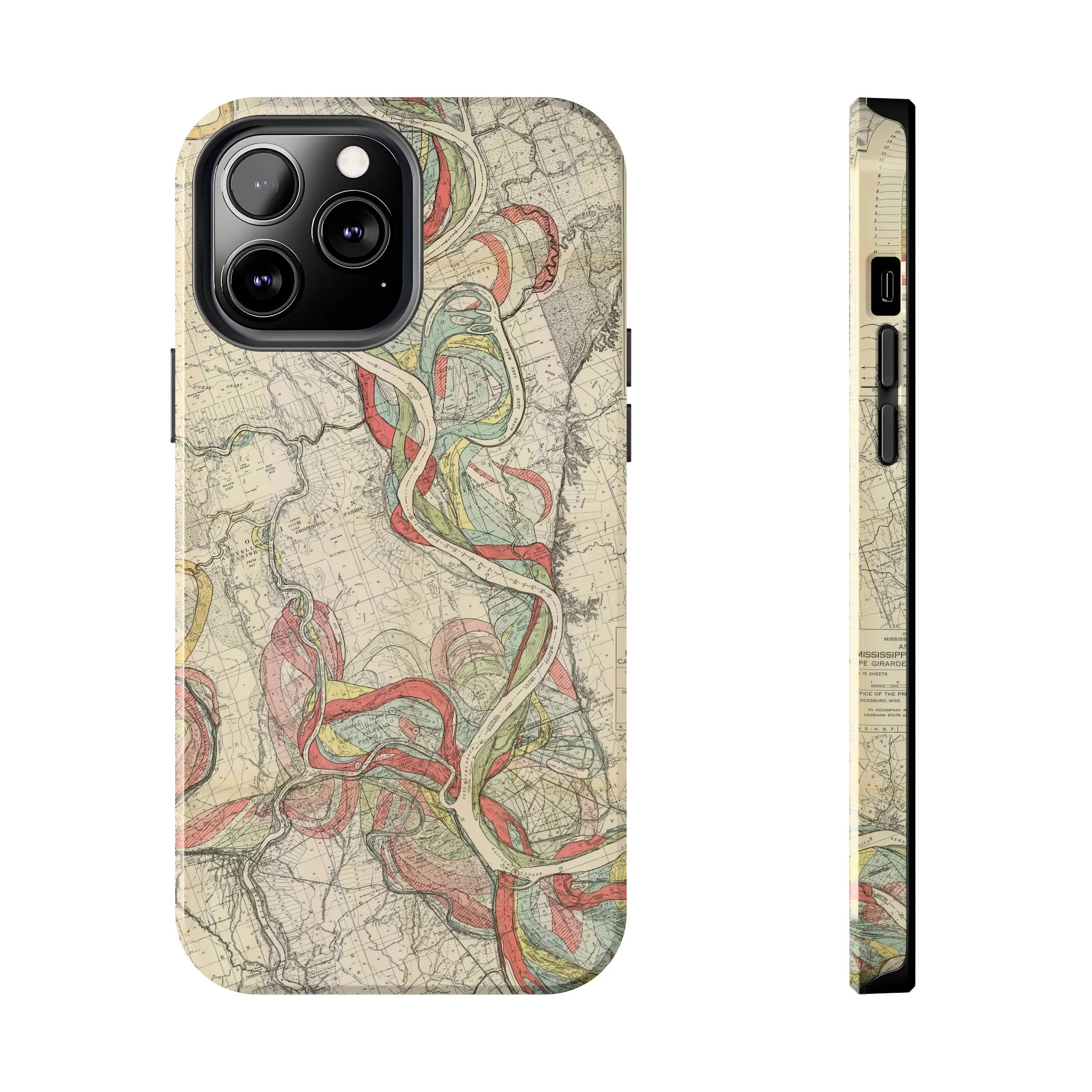 Ancient Courses Mississippi River Meander Tough Phone Cases