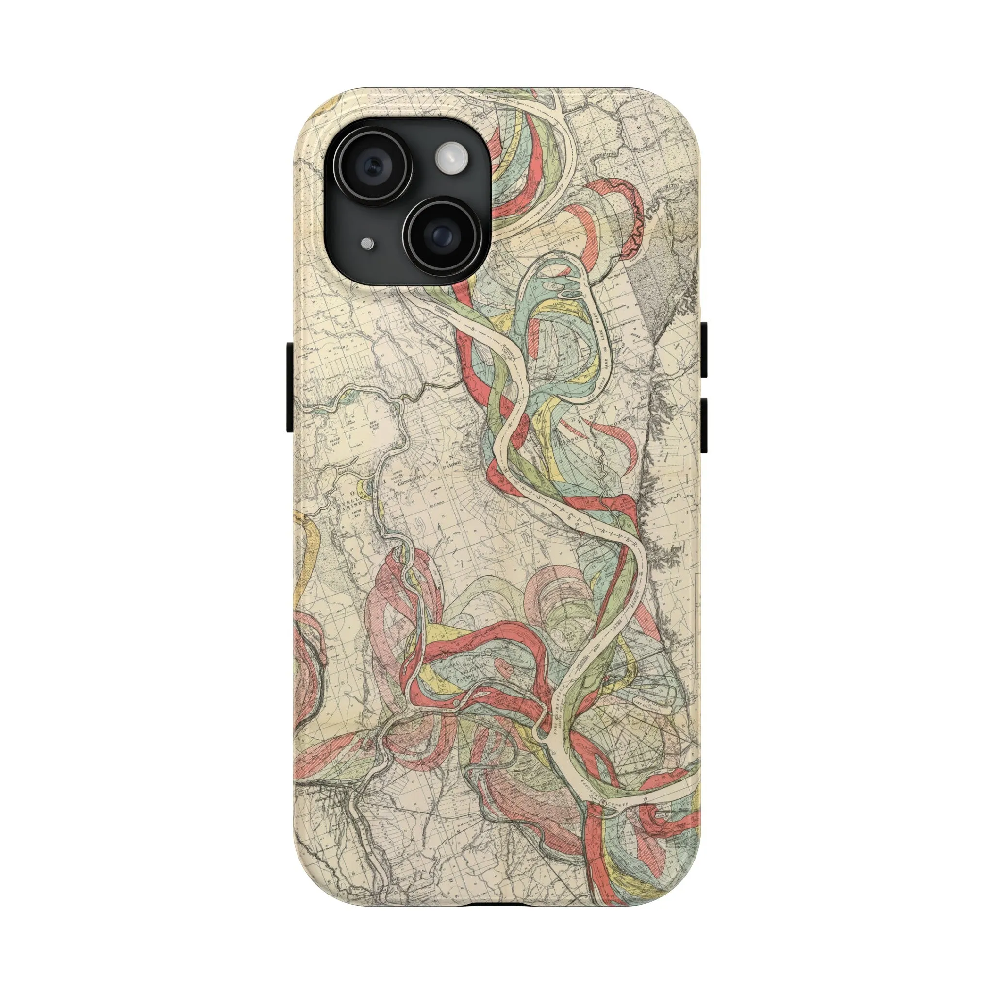 Ancient Courses Mississippi River Meander Tough Phone Cases