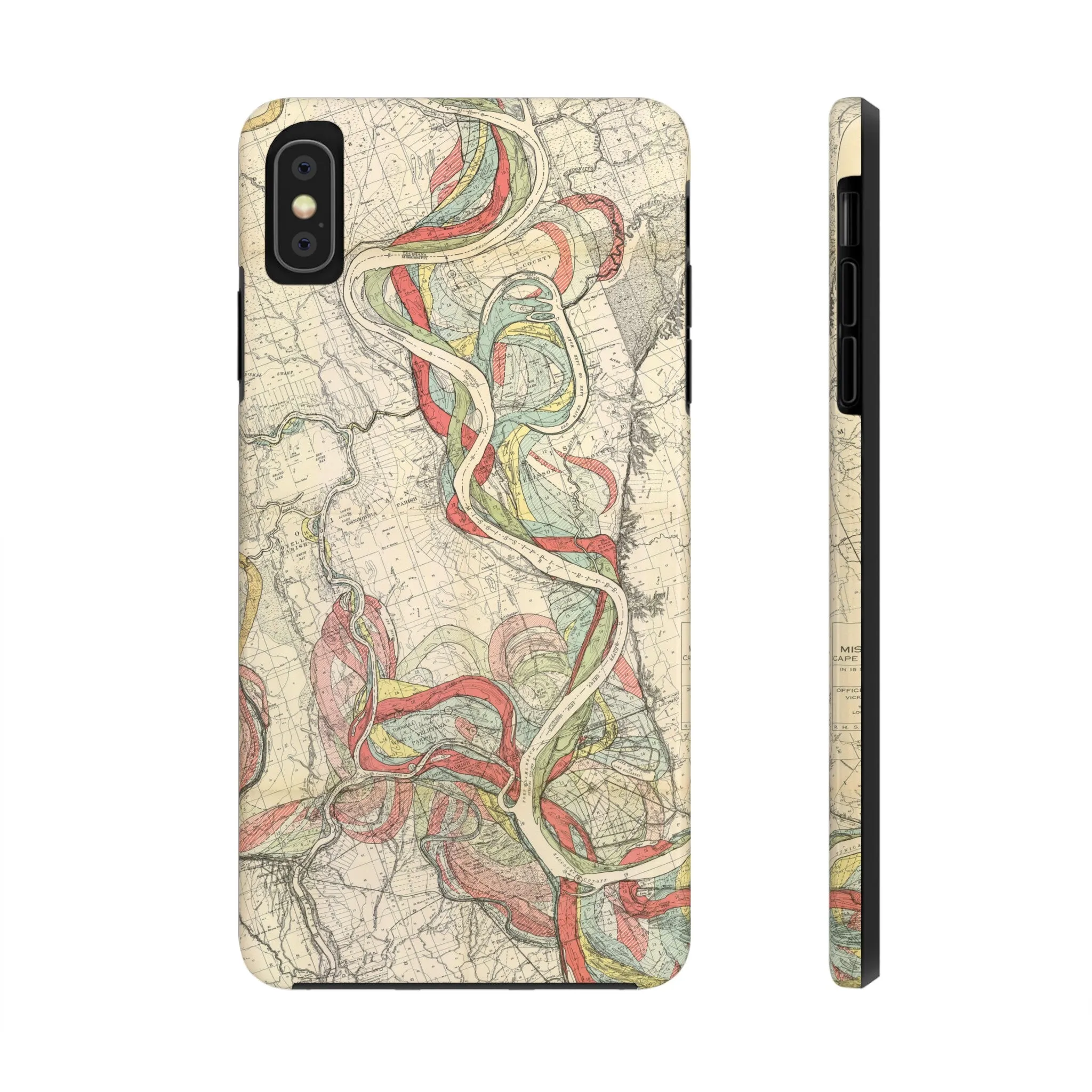 Ancient Courses Mississippi River Meander Tough Phone Cases