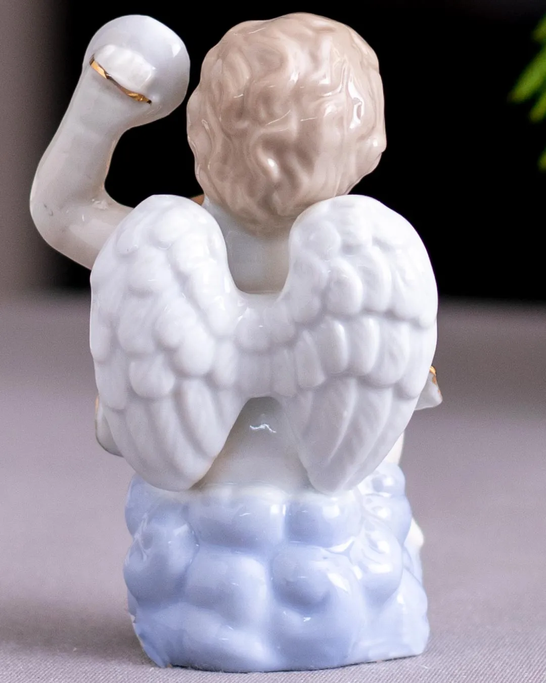 'Angelic Musician' Fine Porcelain Figurine - Set of 2