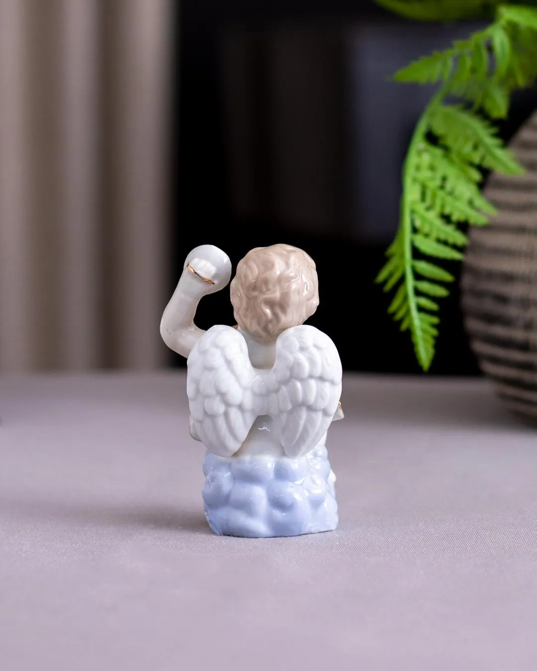 'Angelic Musician' Fine Porcelain Figurine - Set of 2