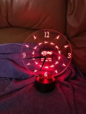 ANT CLOCK LIGHT and other Acrylic products