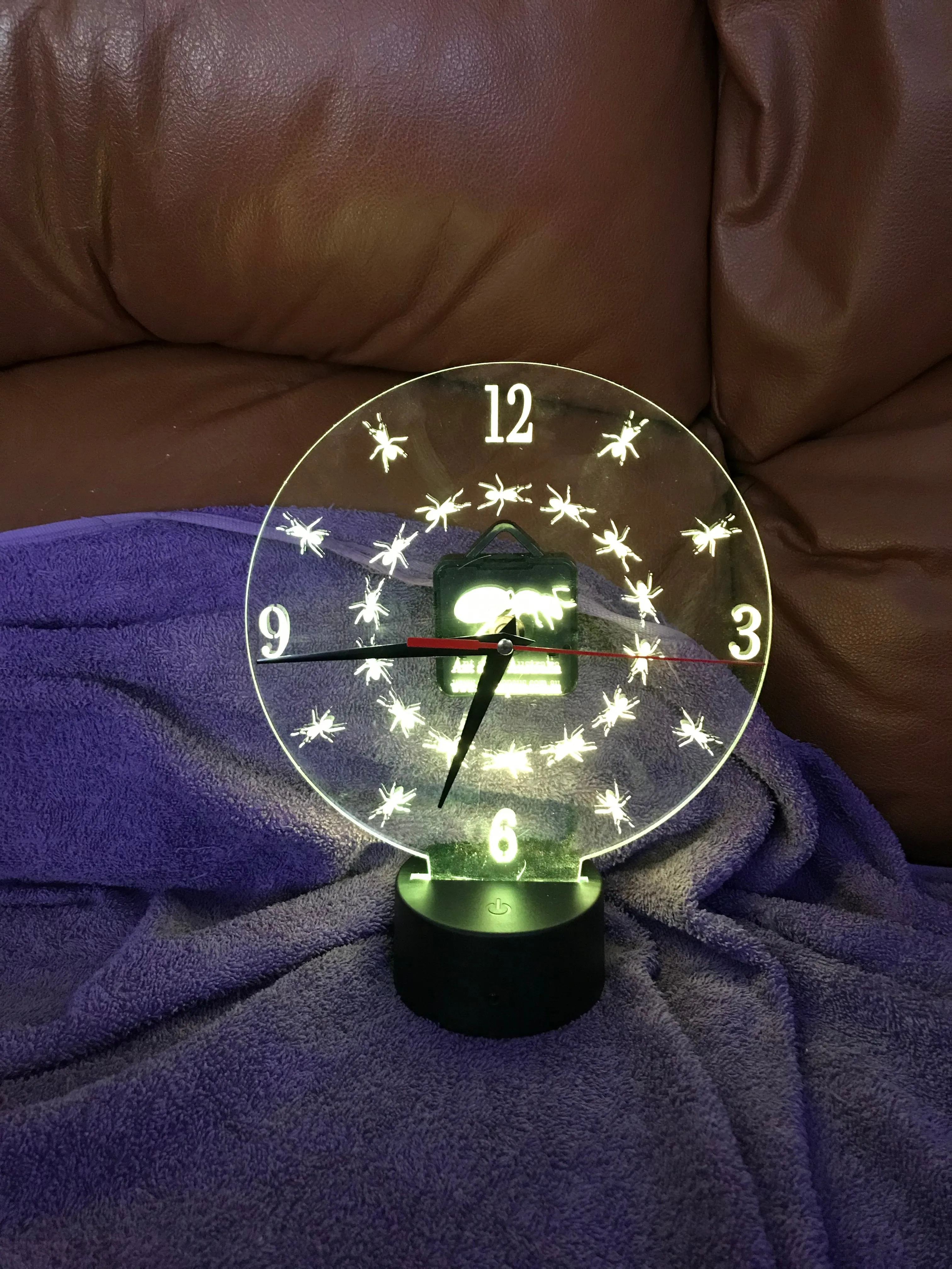 ANT CLOCK LIGHT and other Acrylic products