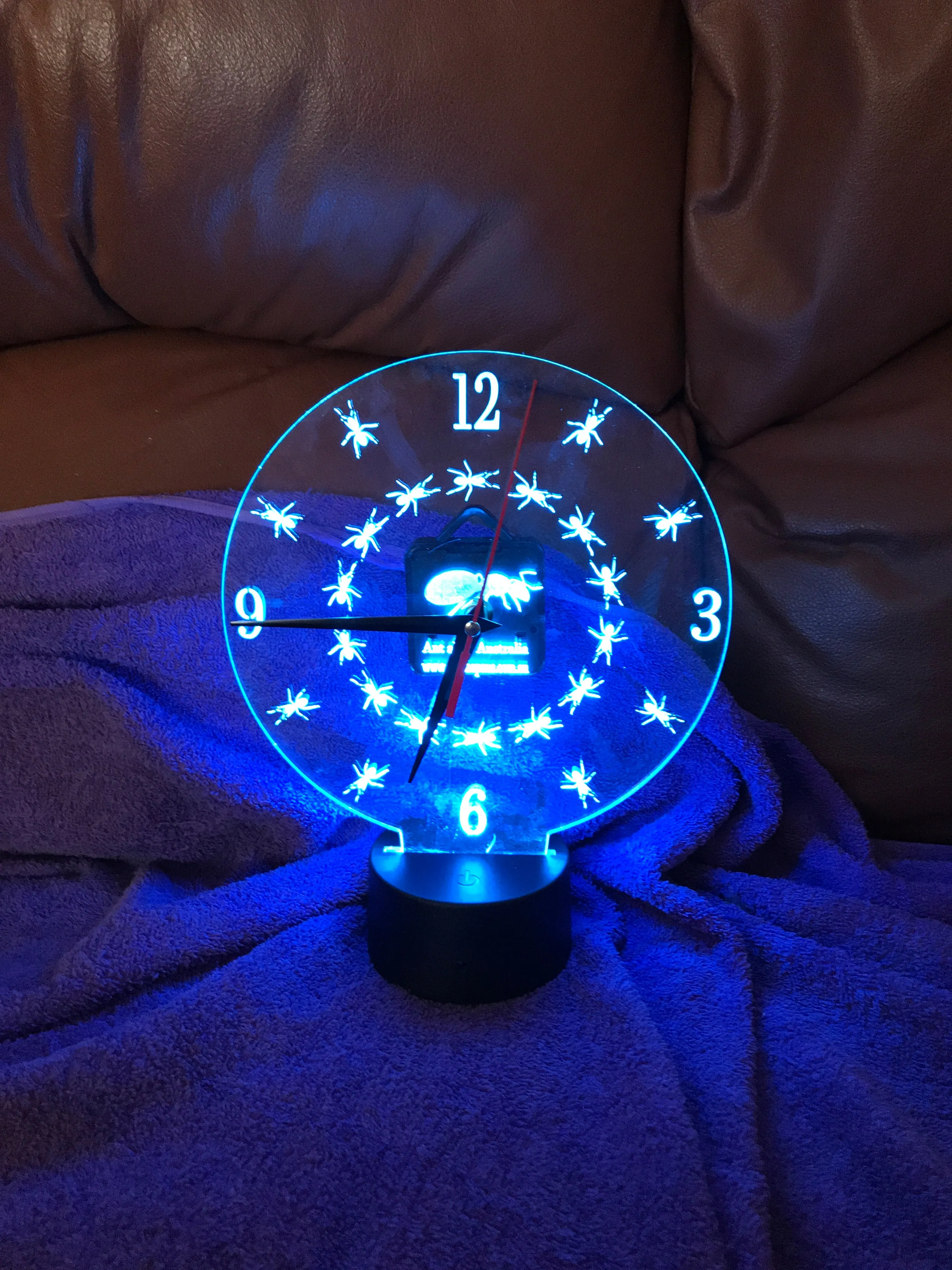 ANT CLOCK LIGHT and other Acrylic products