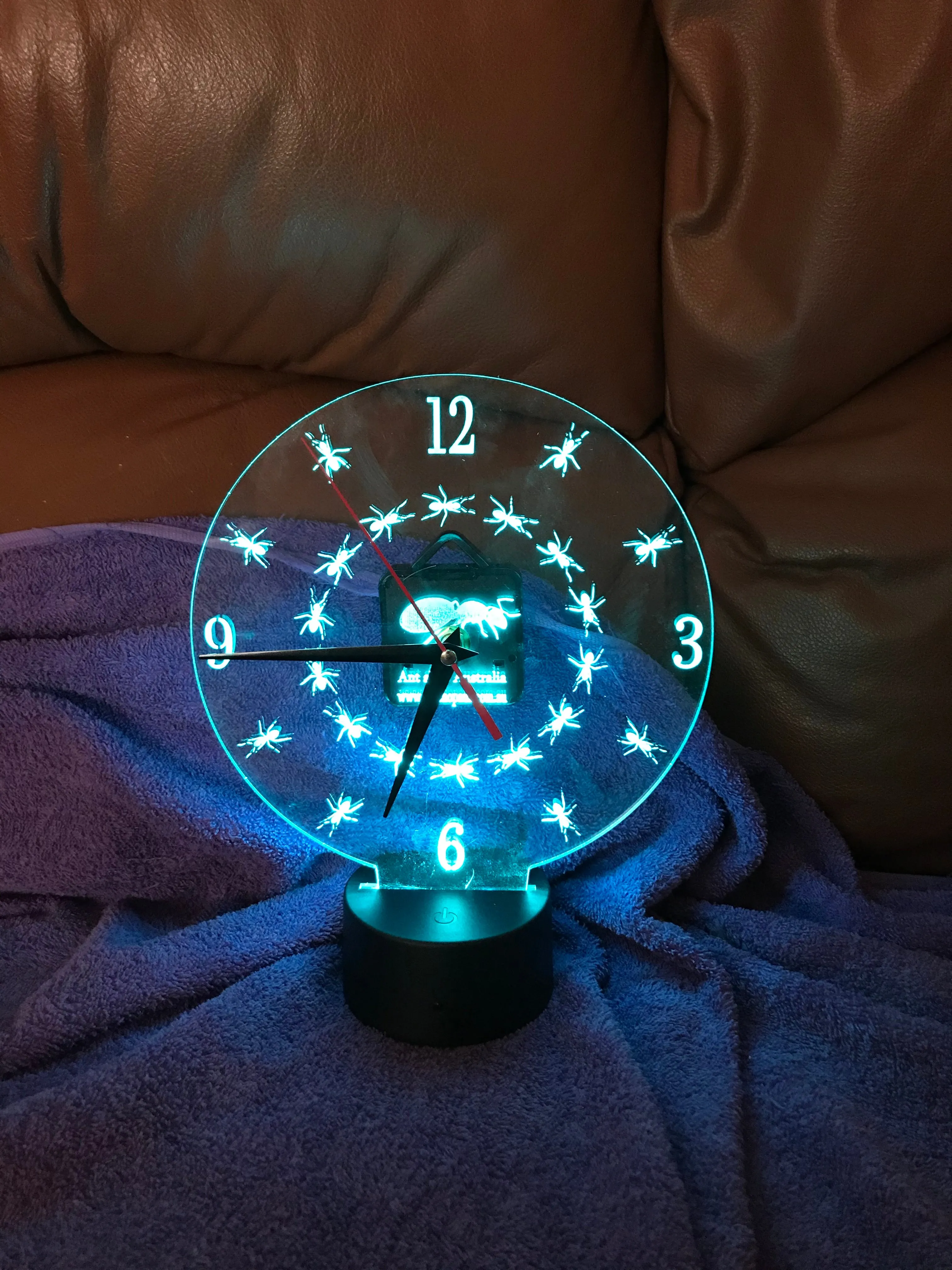ANT CLOCK LIGHT and other Acrylic products