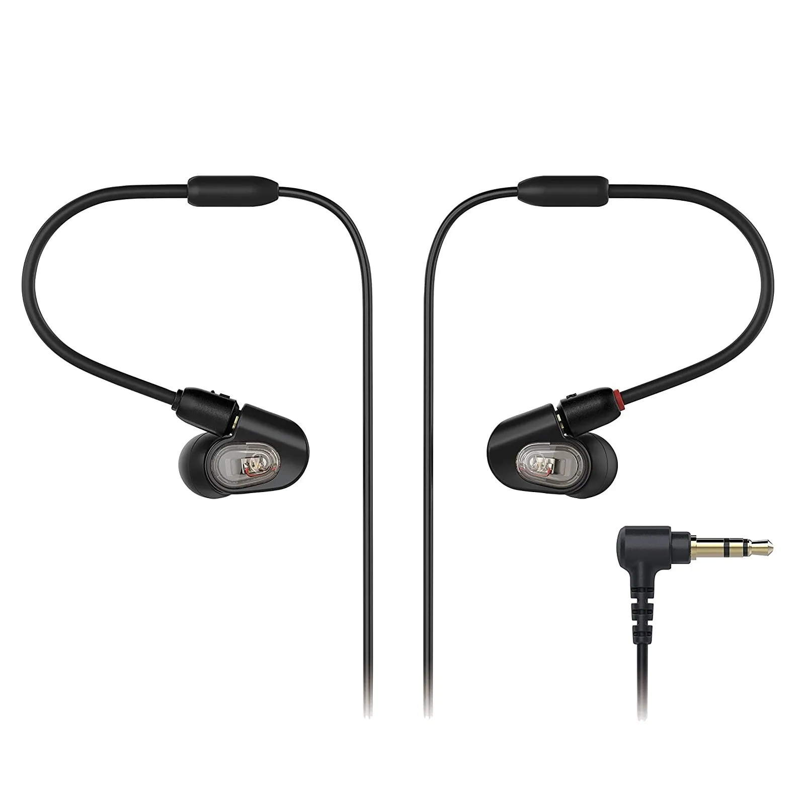 Audio-Technica ATH-E50 in-ear monitor headphones, black