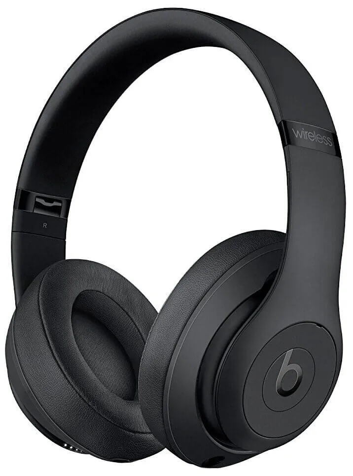 Beats Studio 3 Wireless Headphones, Matte Black