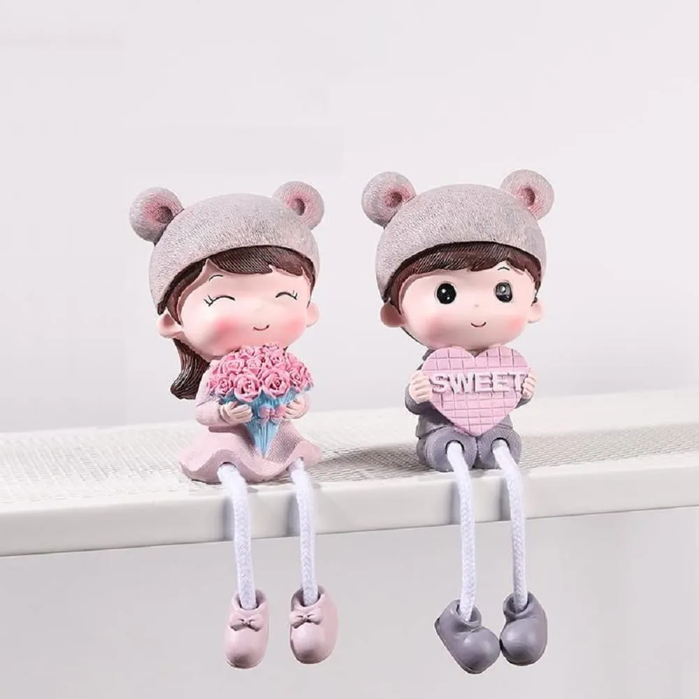 BHOOLU&GOOLU Hanging Leg Doll Showpiece – Style -1